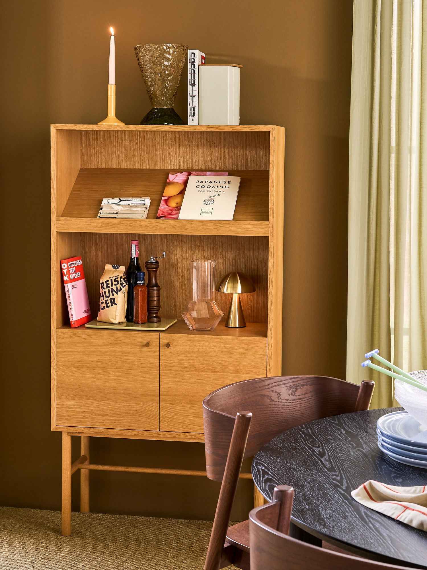 Hübsch Archive Shelf Unit Natural