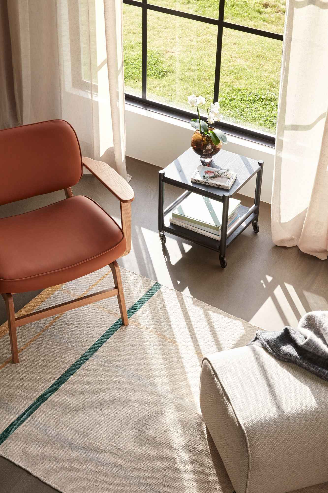 Haze Lounge Chair Brown/Natural - Bambuá