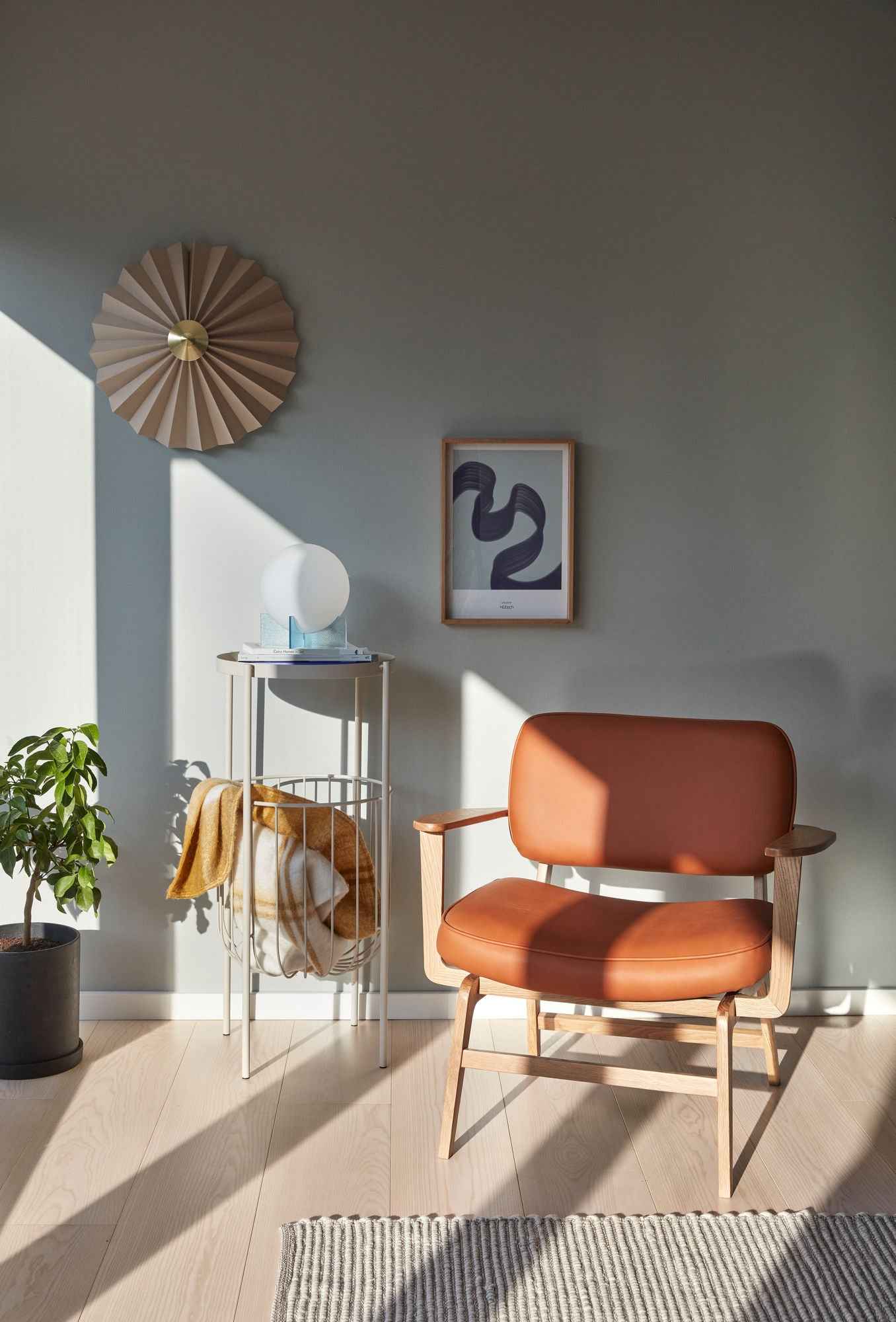 Haze Lounge Chair Brown/Natural - Bambuá