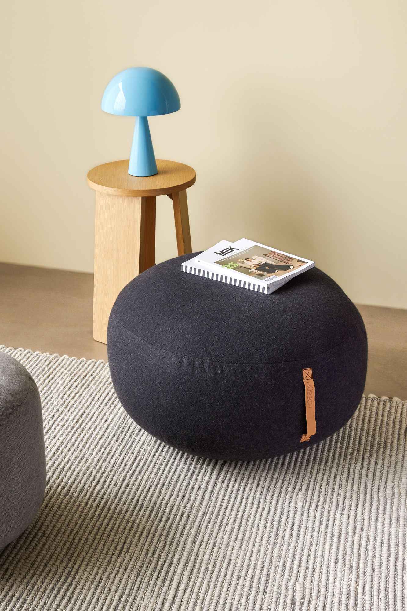 Mochi Pouffe Ø70 - Grey