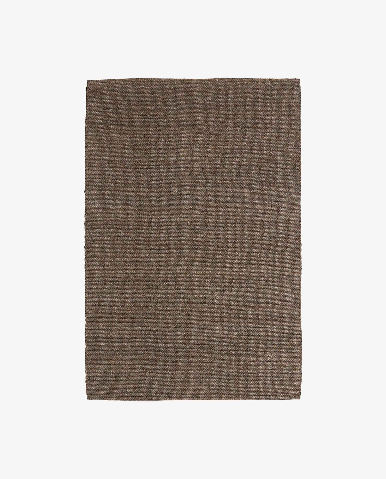 FIA rug, wool, 200x290 - grey/brown - Bambuá
