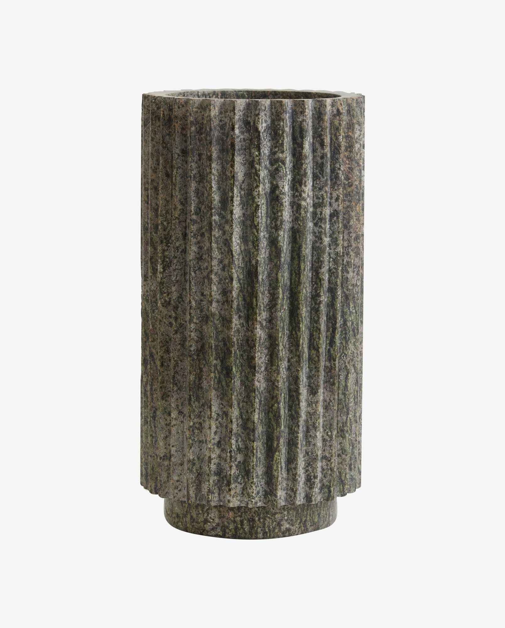 LOON vase, green marble - Bambuá