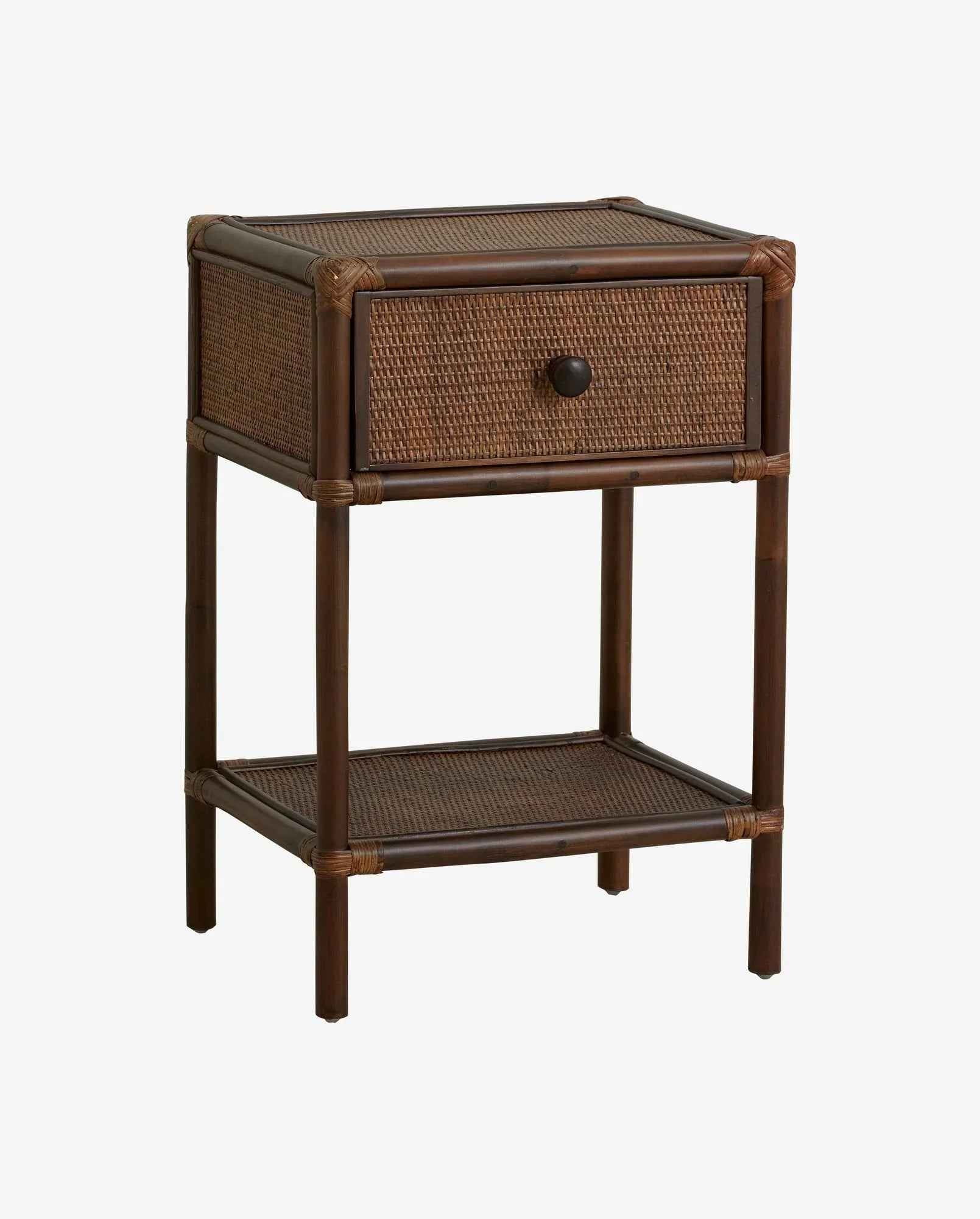 HAYES side table - brown