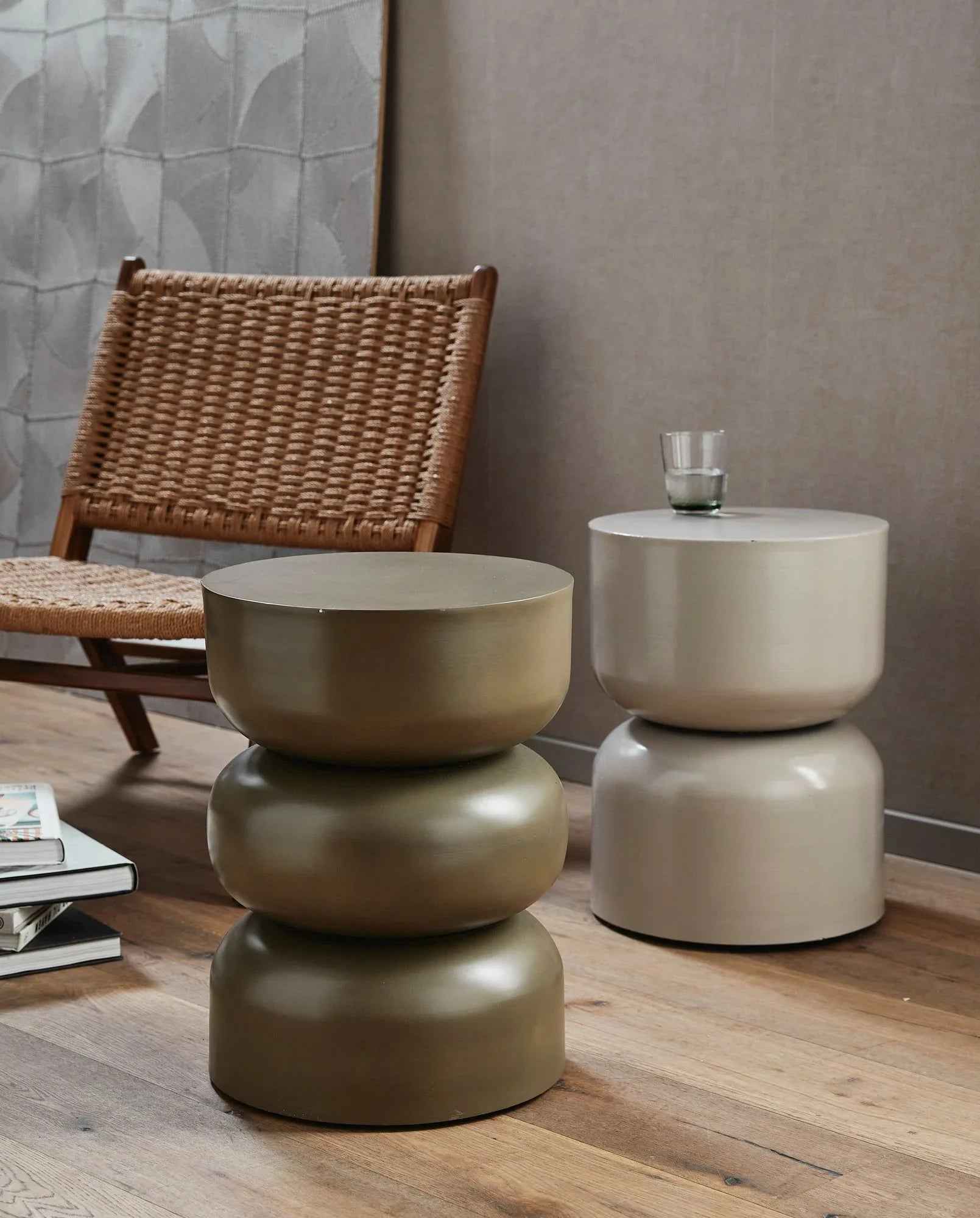 MATKA side table - grey - Bambuá