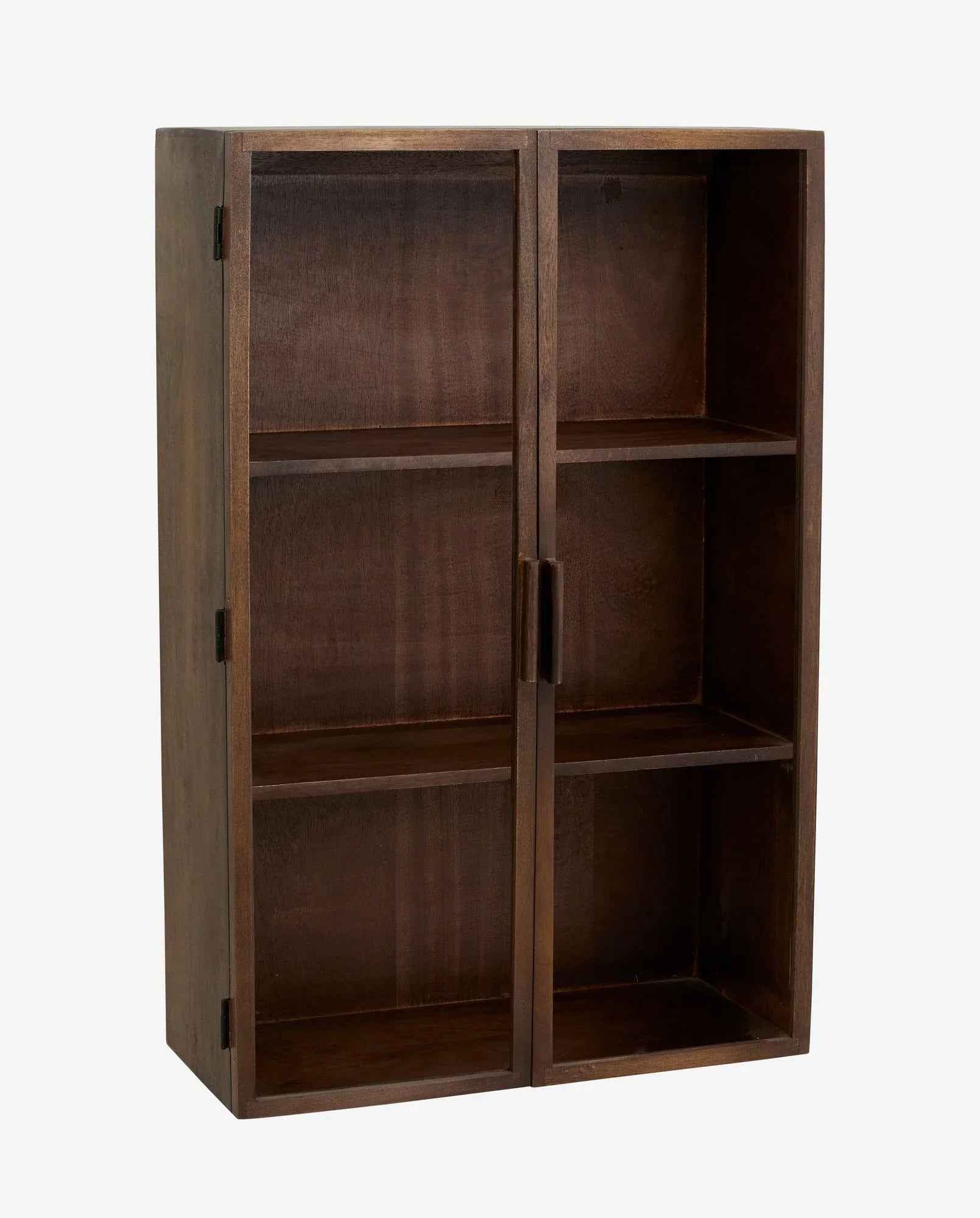 NANGO wall cabinet, 2 door, dark brown