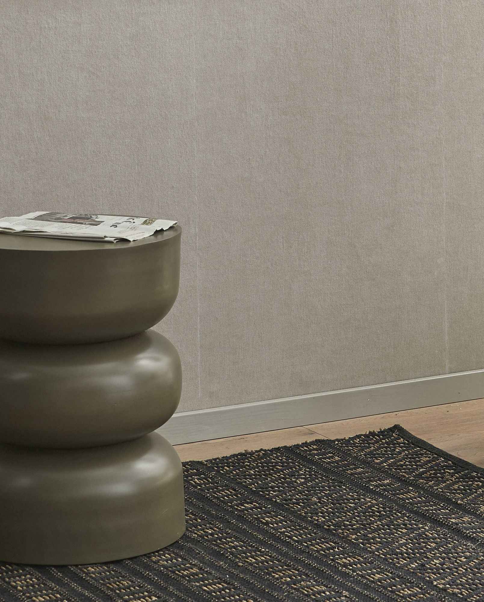 FARAH rug, 240x160 - black/natural colour - Bambuá