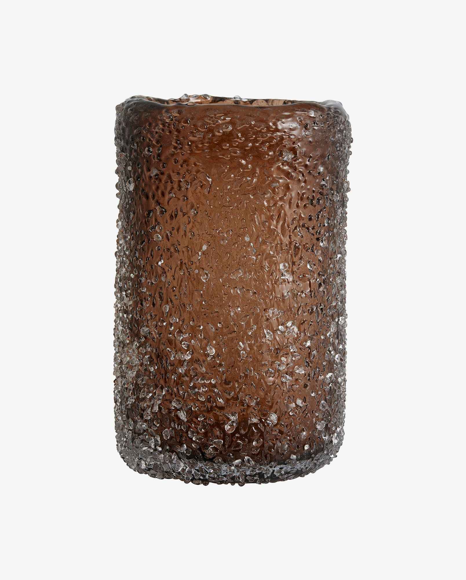 CLYDE vase, L, brown