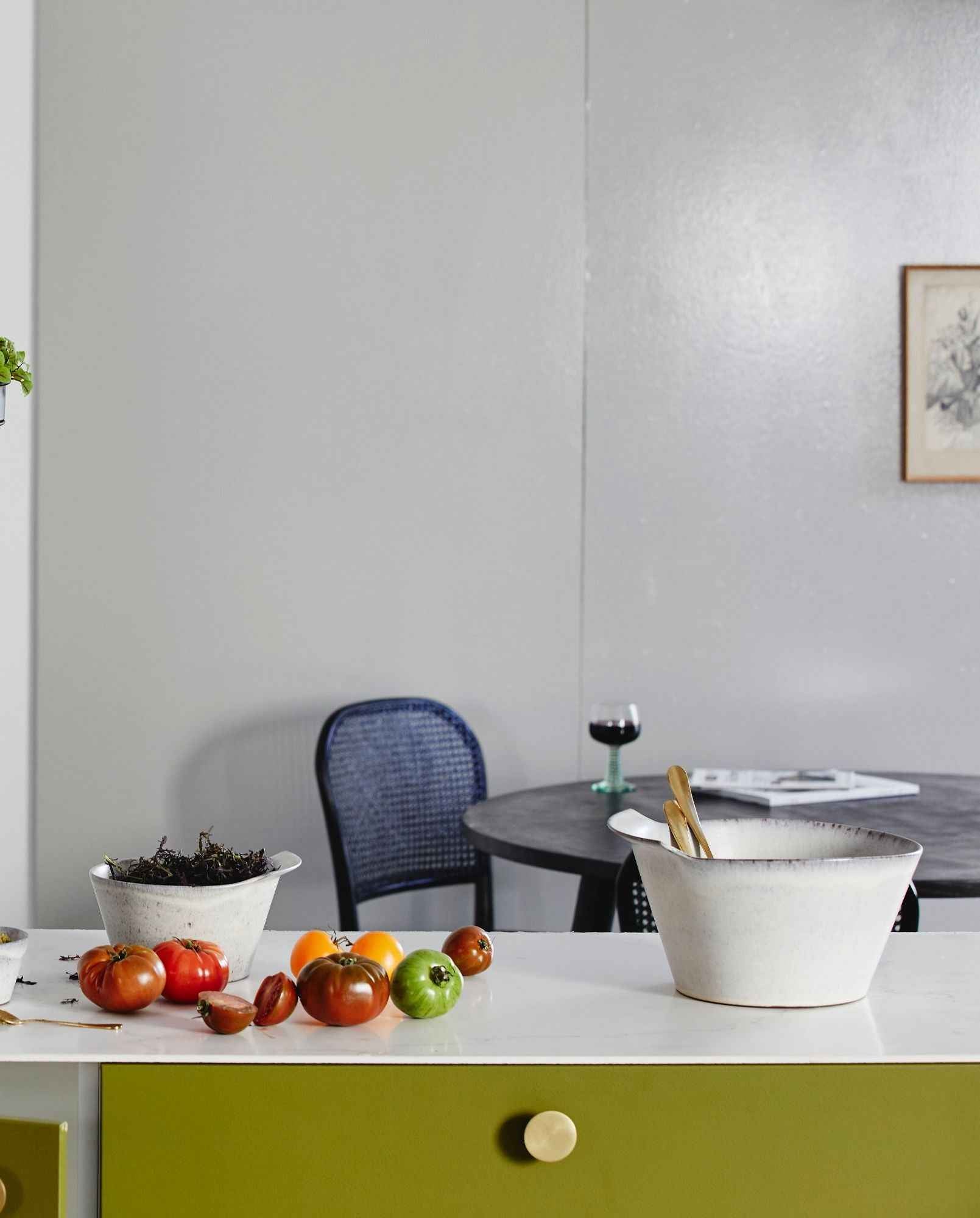 TORC ceramic bowl, L, off white glaze