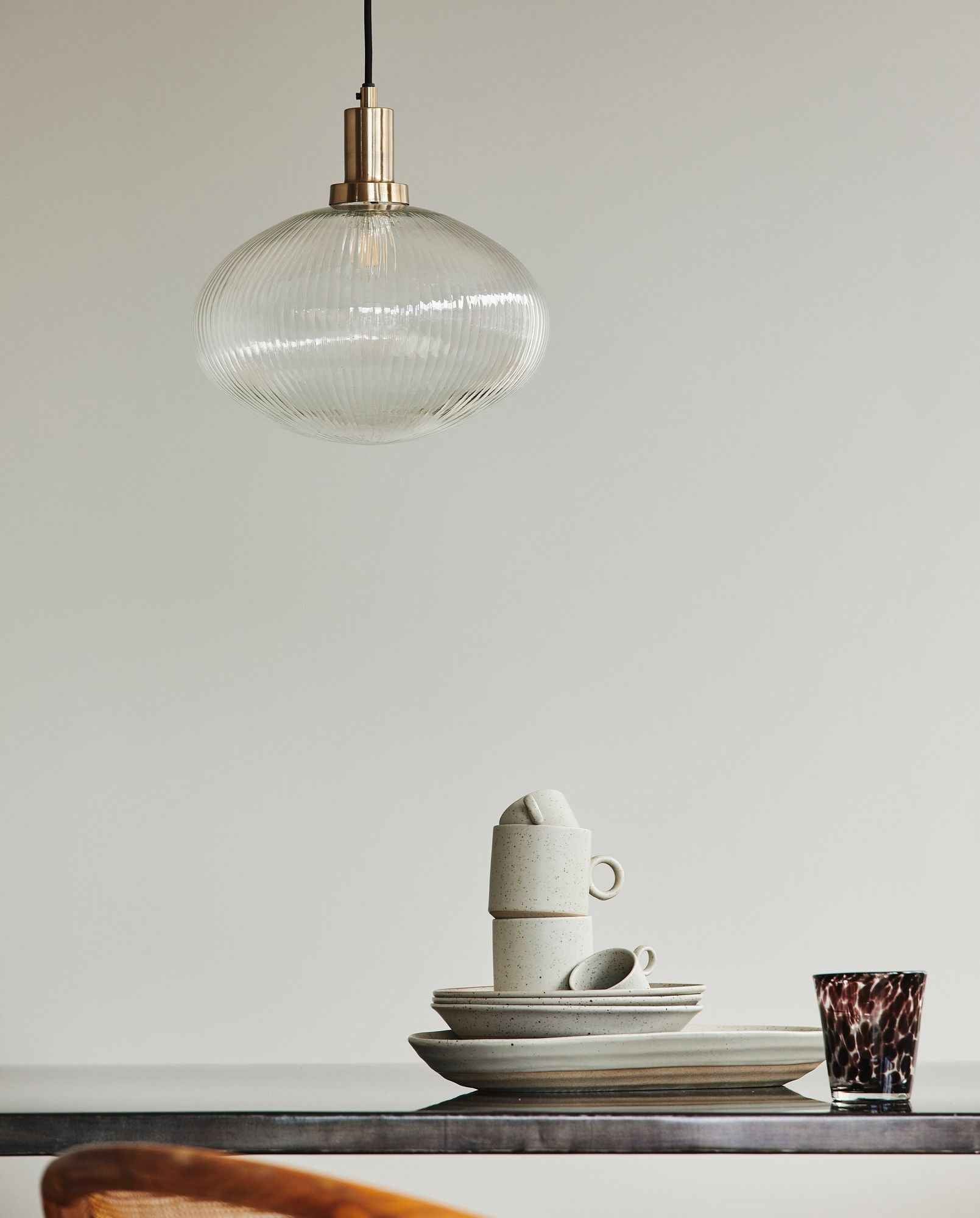 GRAINY cup w. handle, sand