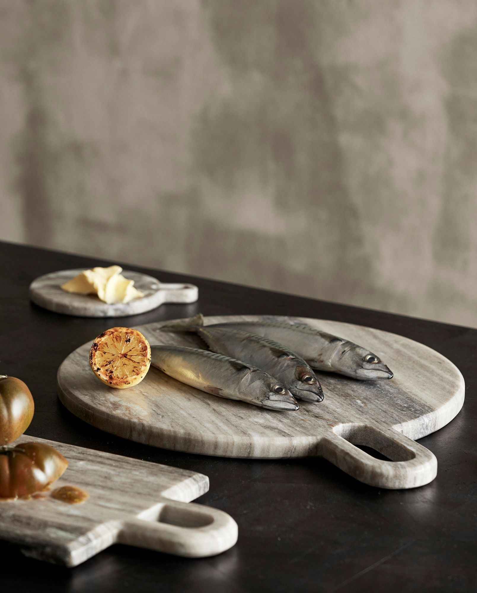 PASILLA cutting board, rectangular,brown