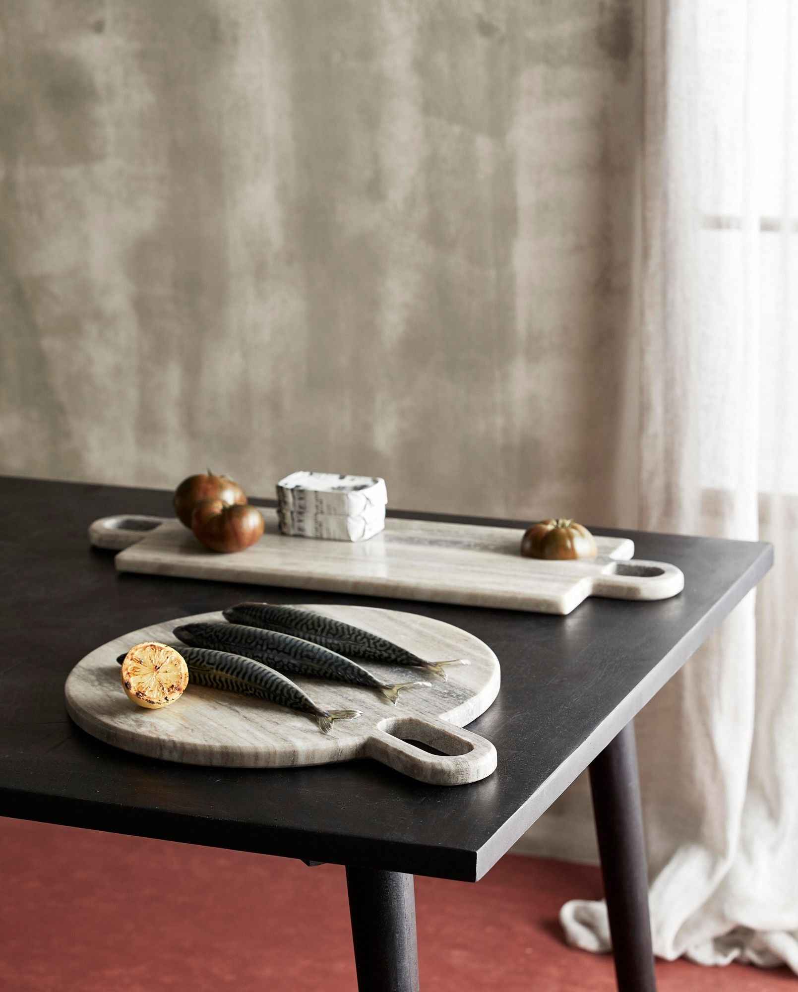 PASILLA cutting board, rectangular,brown