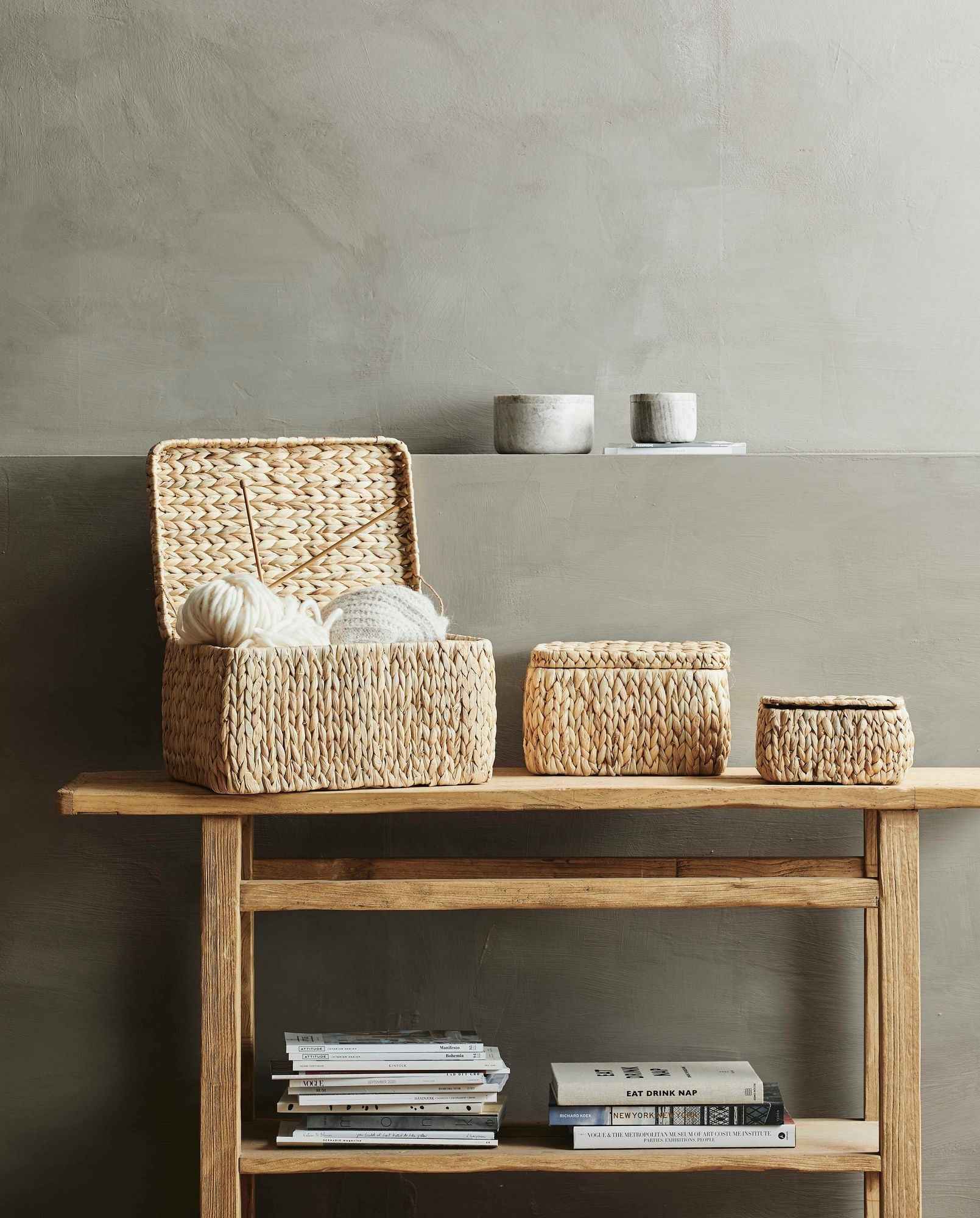 OSA storage boxes - nature - Bambuá