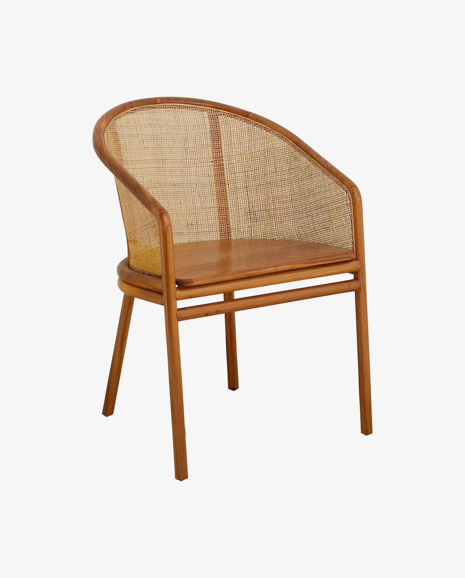 MOSSO dinner chair, light brown