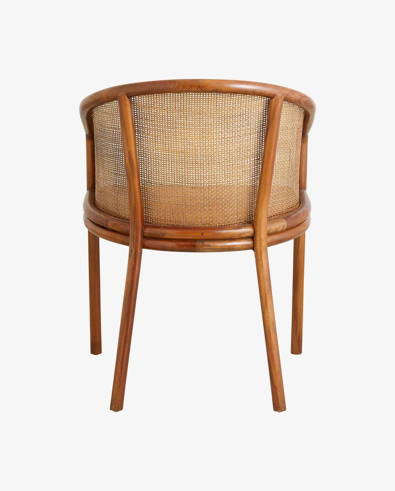 MOSSO dinner chair, light brown - Bambuá