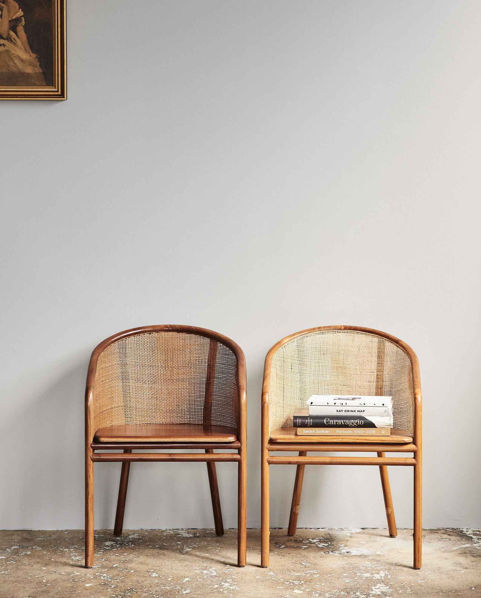MOSSO dinner chair, light brown - Bambuá