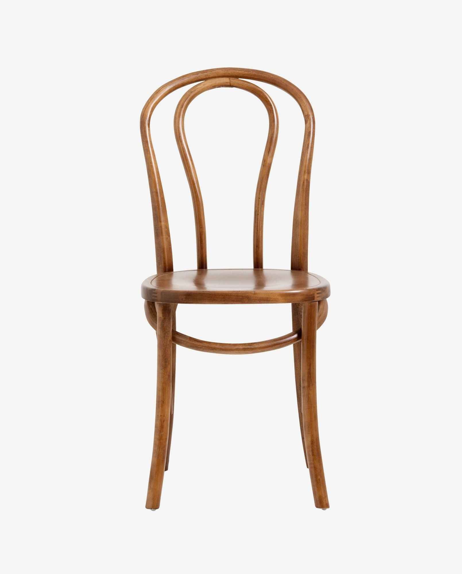 BISTRO chair, brown wood
