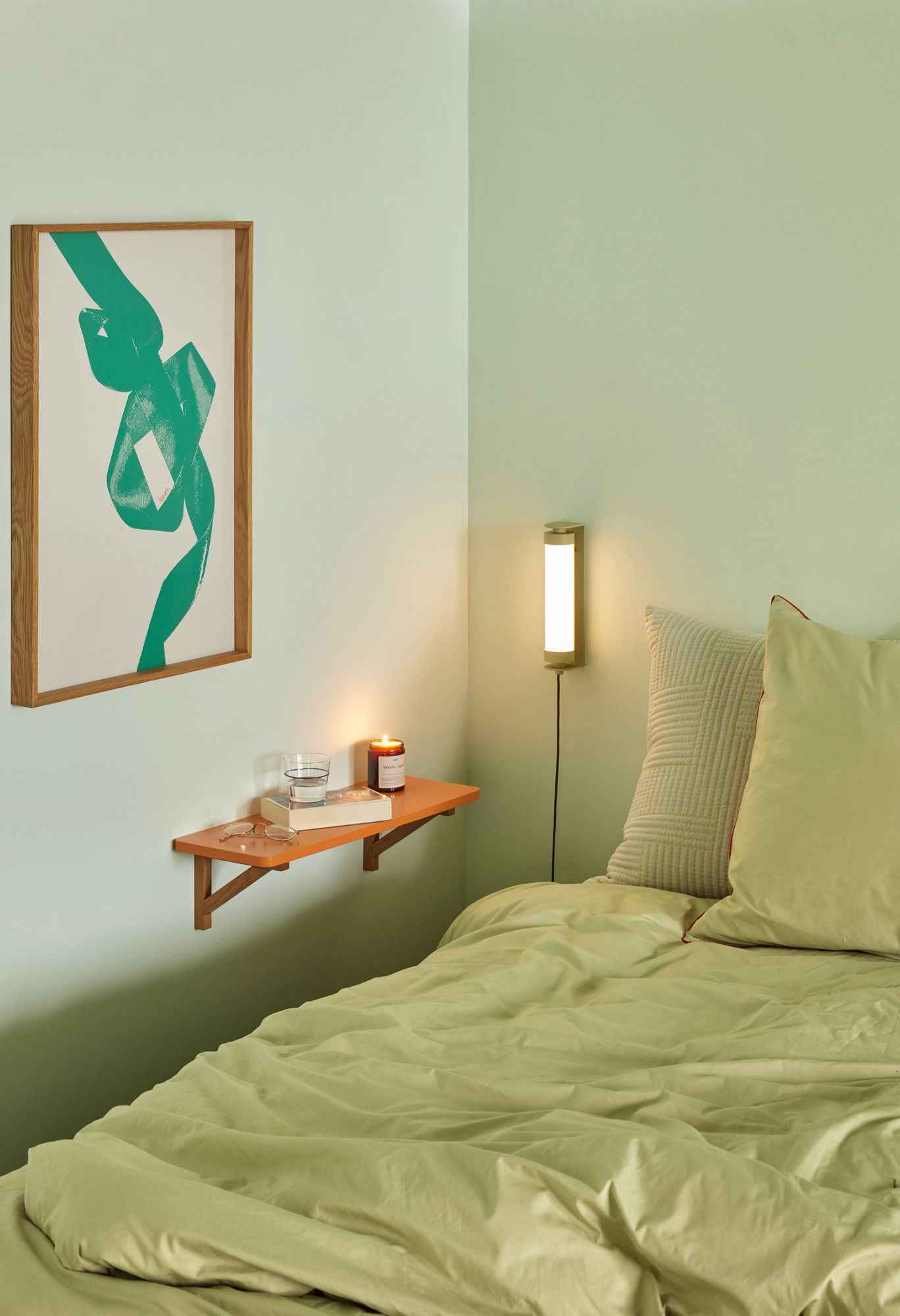 Hübsch Floy Cushion Sand/Yellow