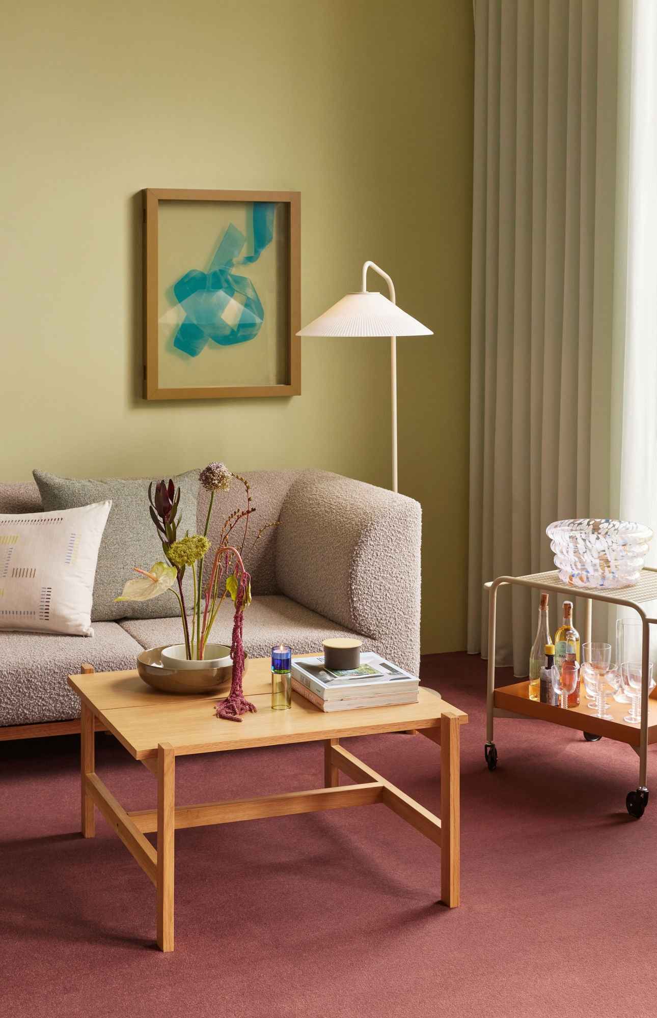 Plex Frame 50x70 Olive - Bambuá