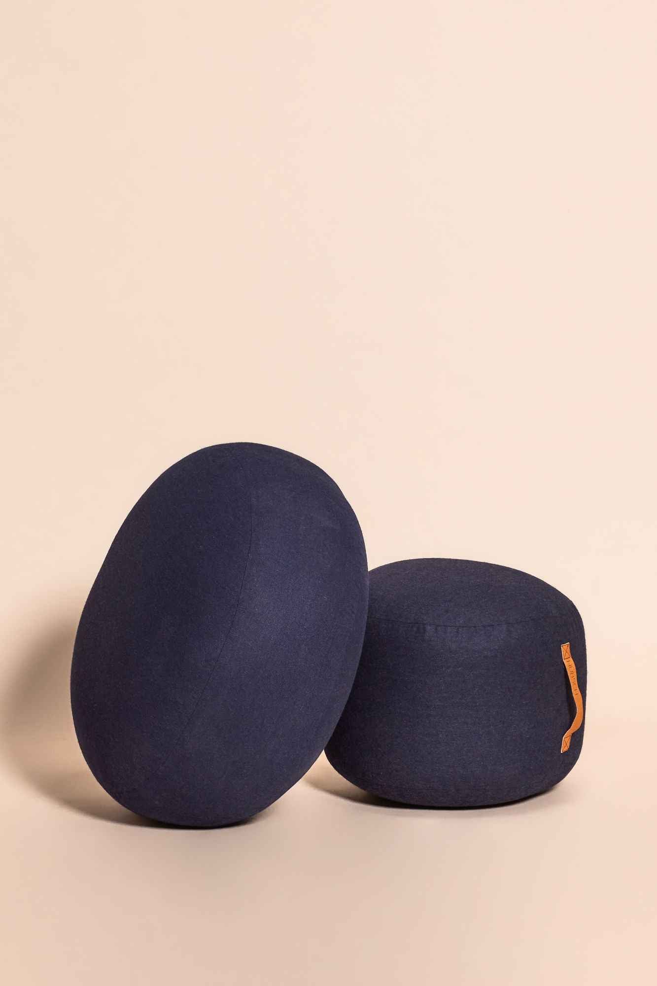 Mochi Pouffe Ø70 Blue