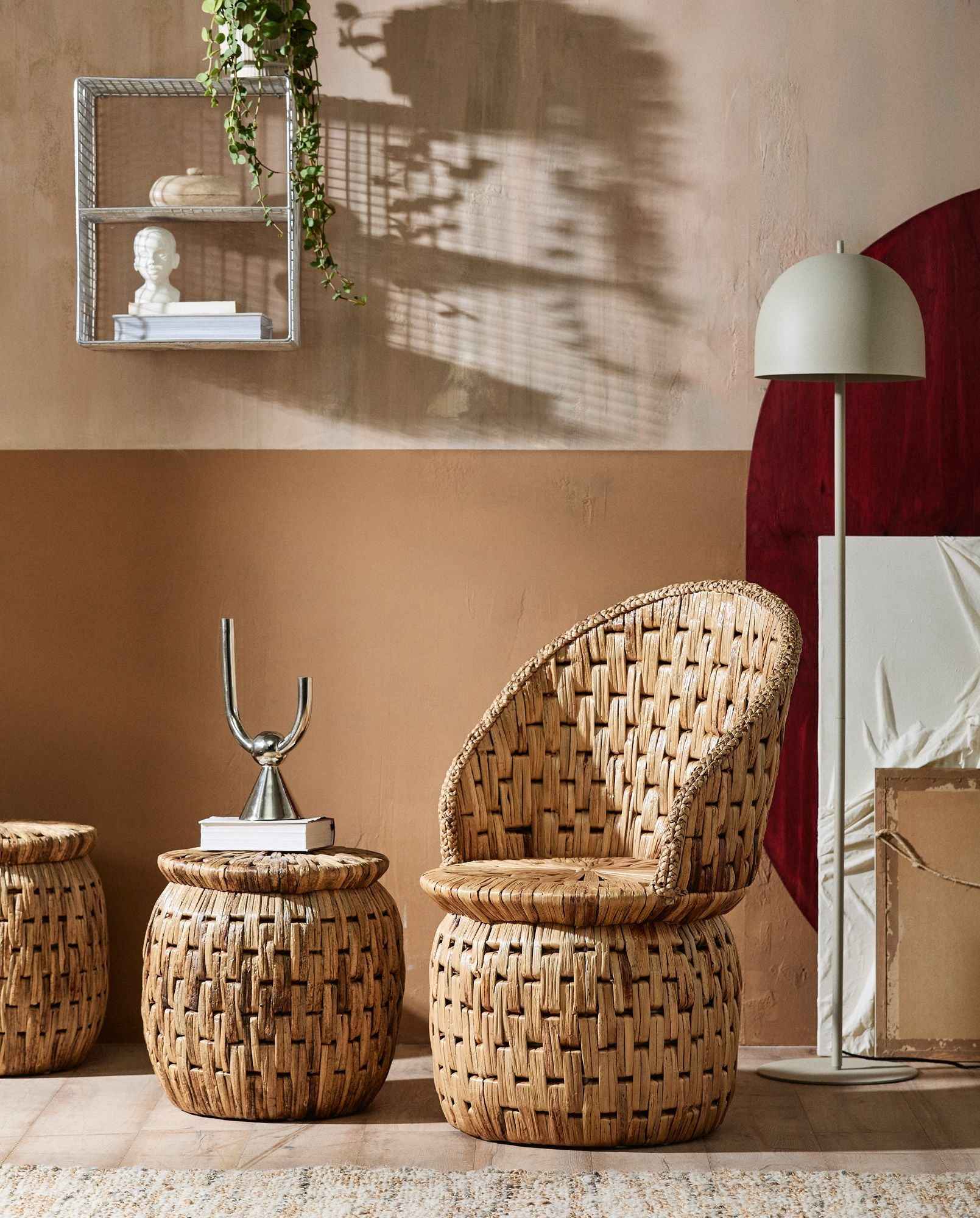 BACCIO stool/table - nature - Bambuá