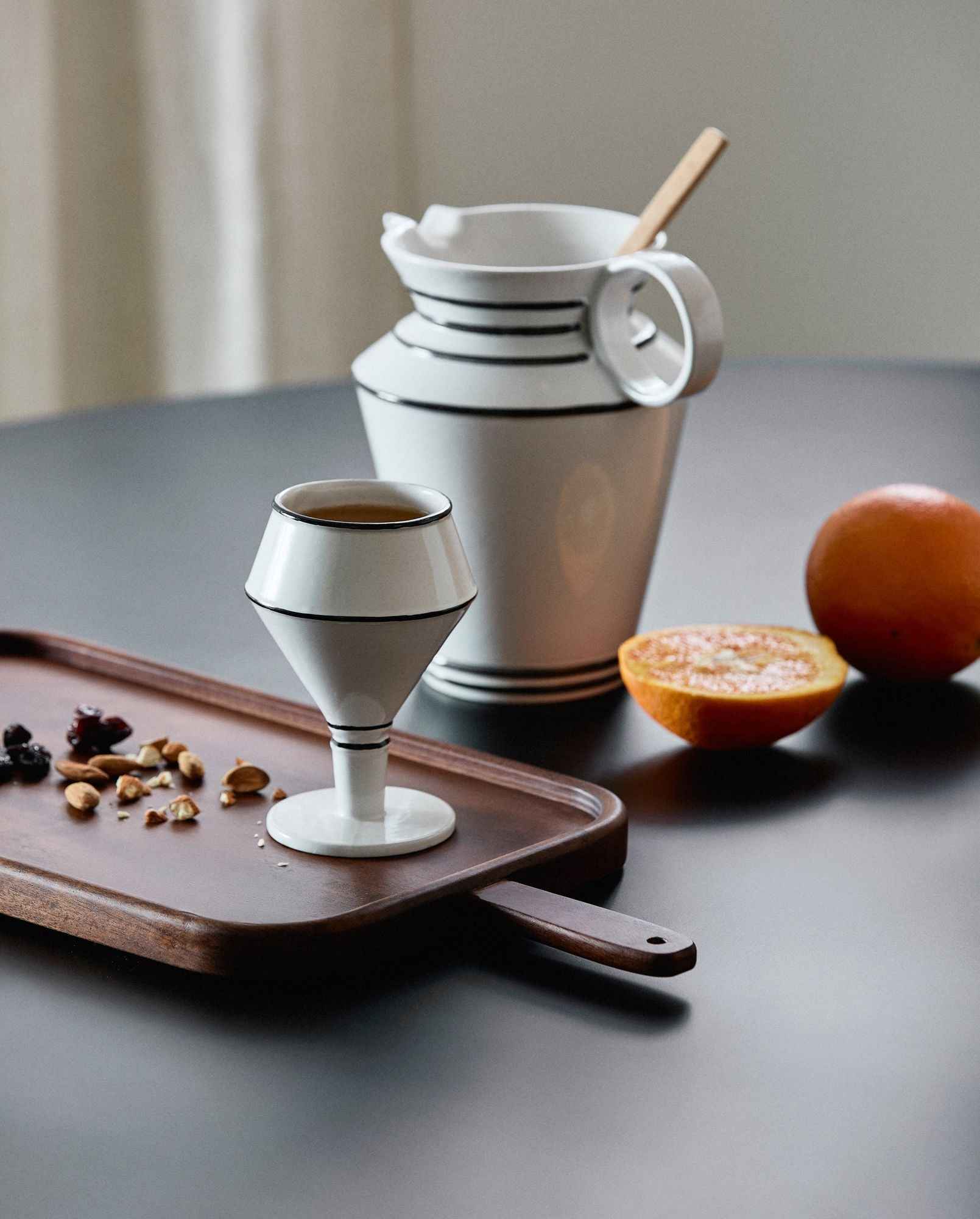 CAPPARIS jug - white - Bambuá