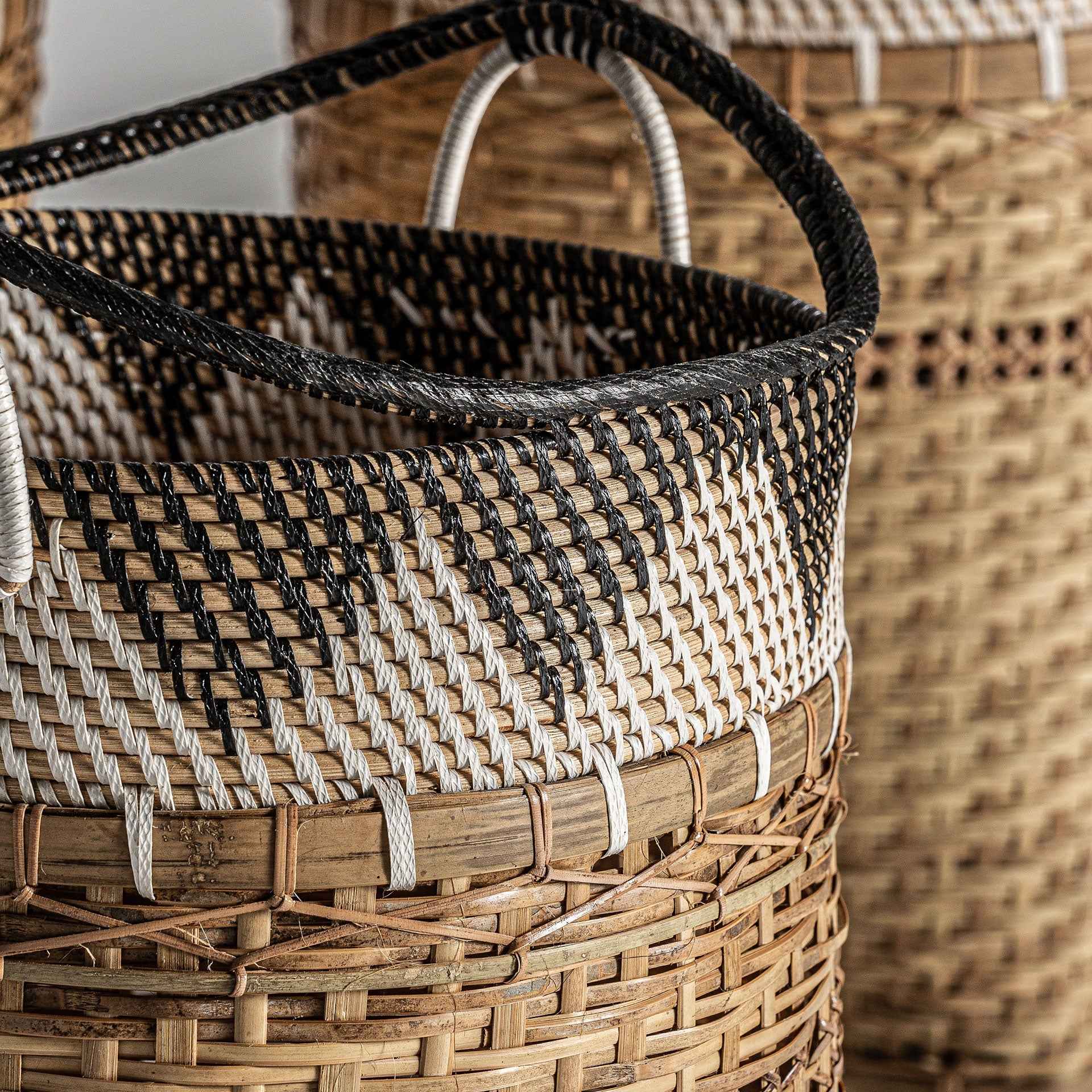 Zirba Clothes Basket (Set of 3) - Bambuá