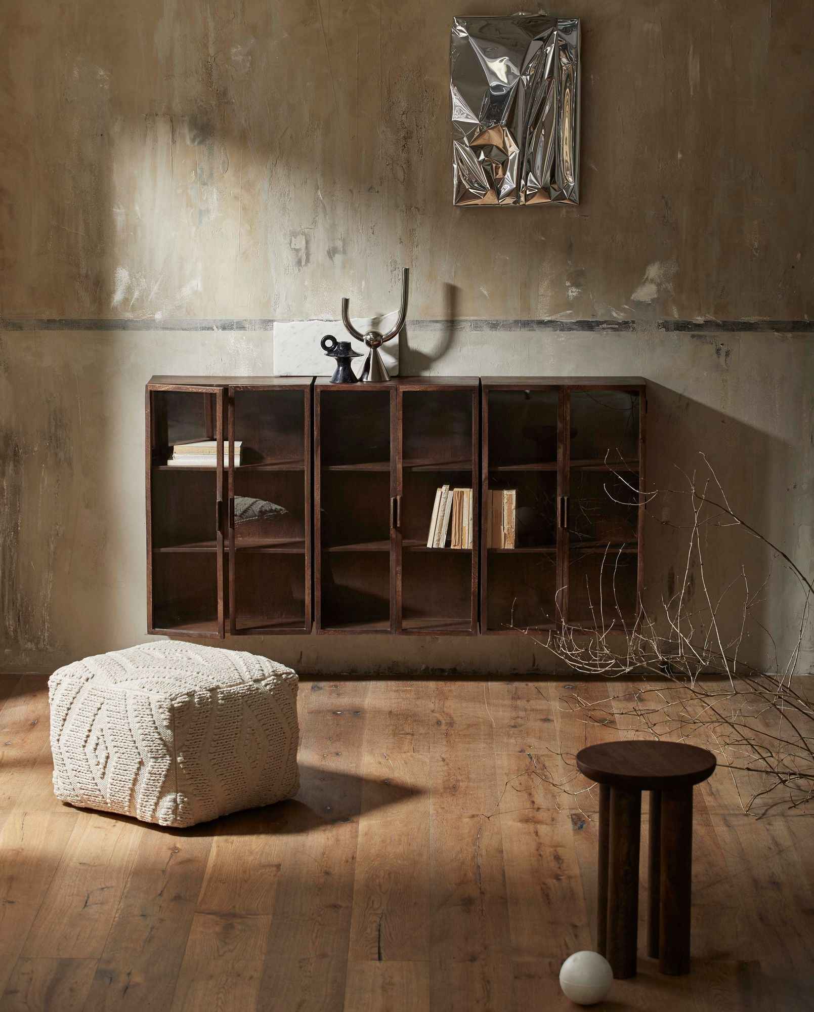 WULAR pouf - off white - Bambuá