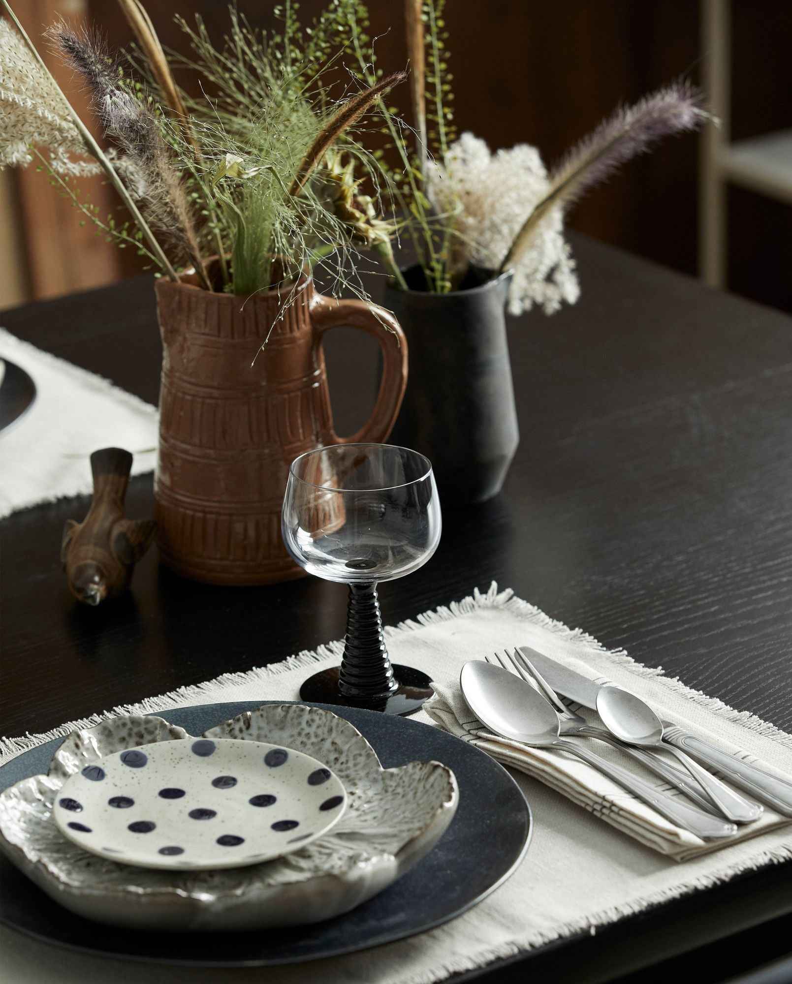 GORM wineglass - black