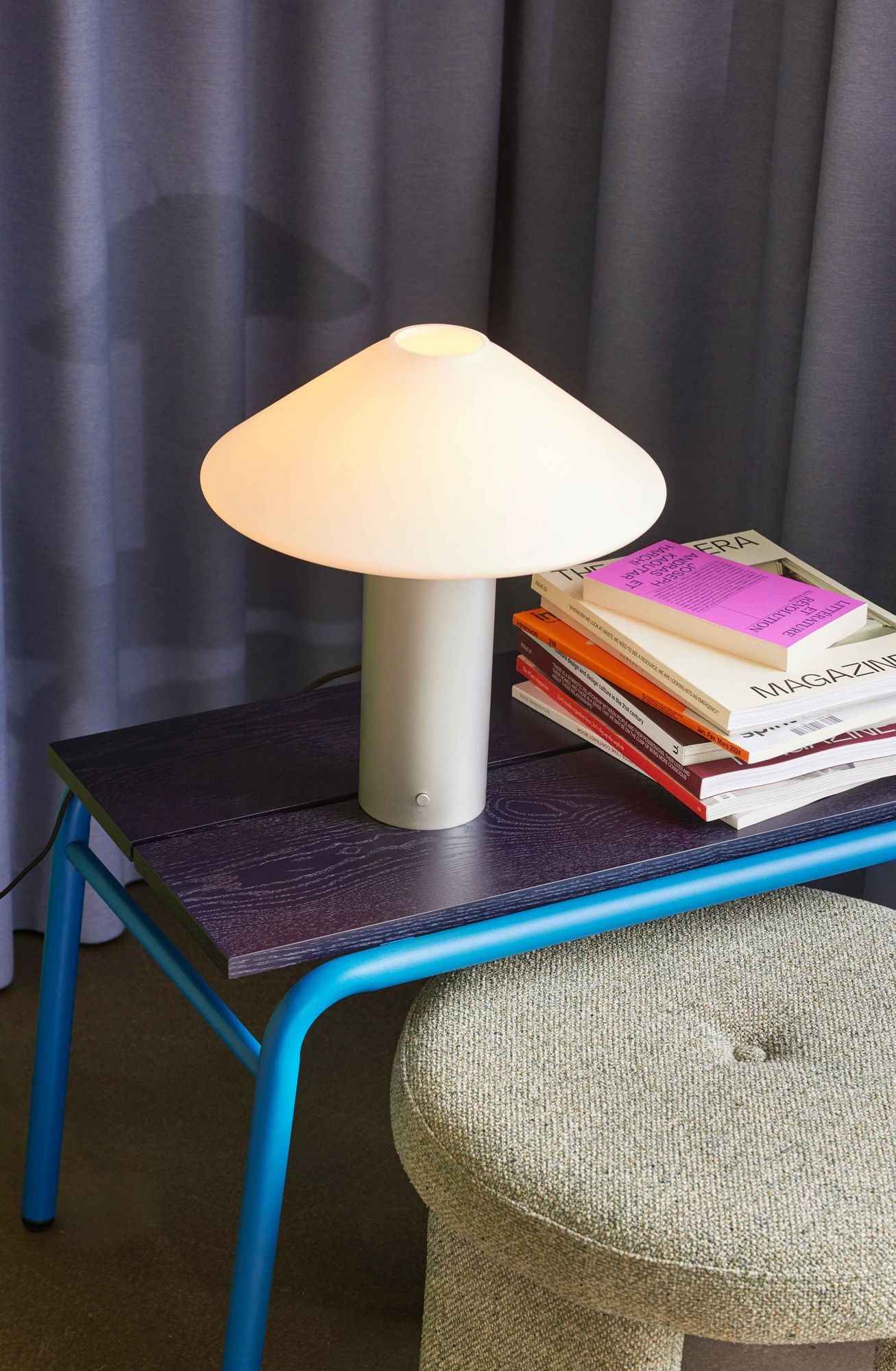Rocco Pouffe Light green - Bambuá