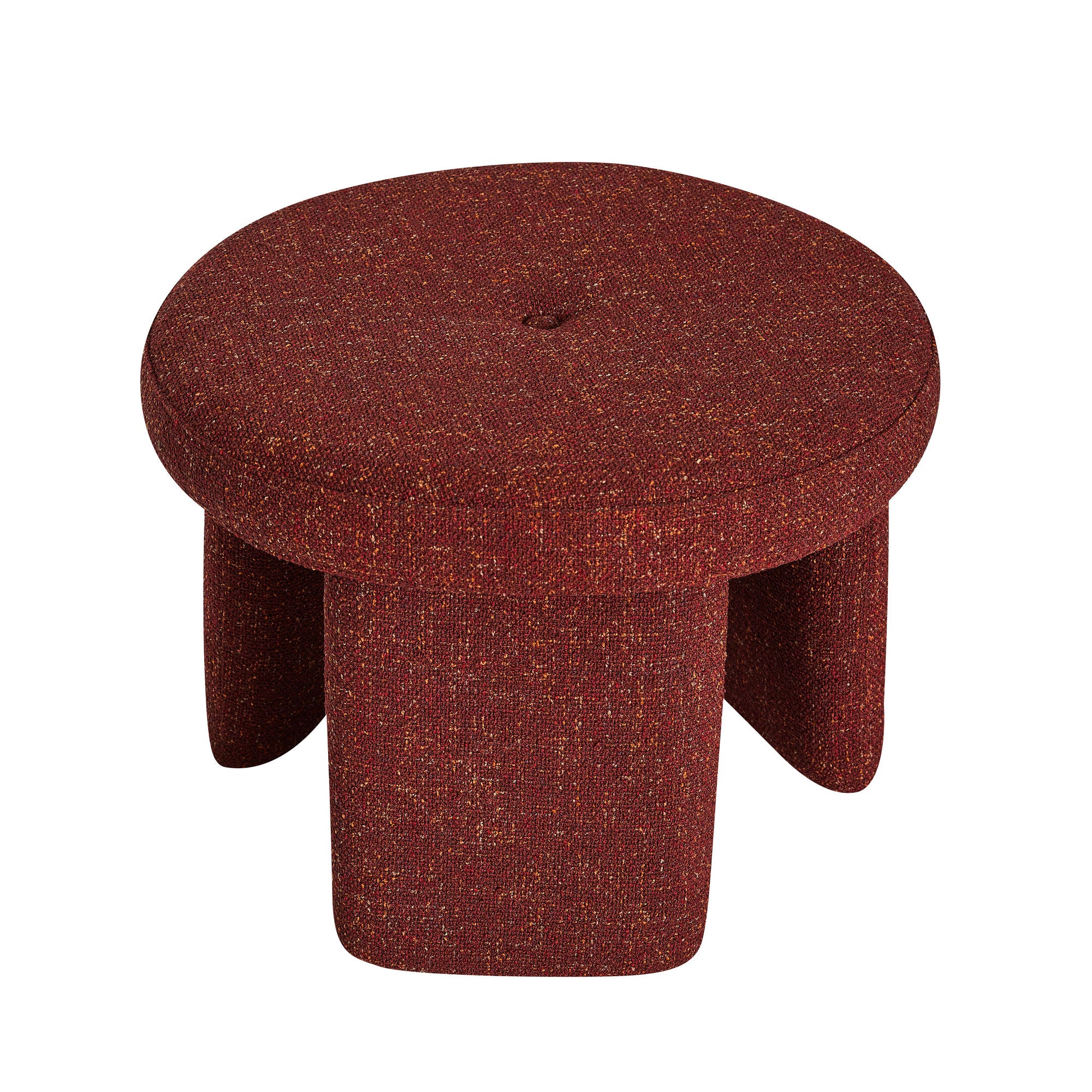 Rocco Pouffe Red
