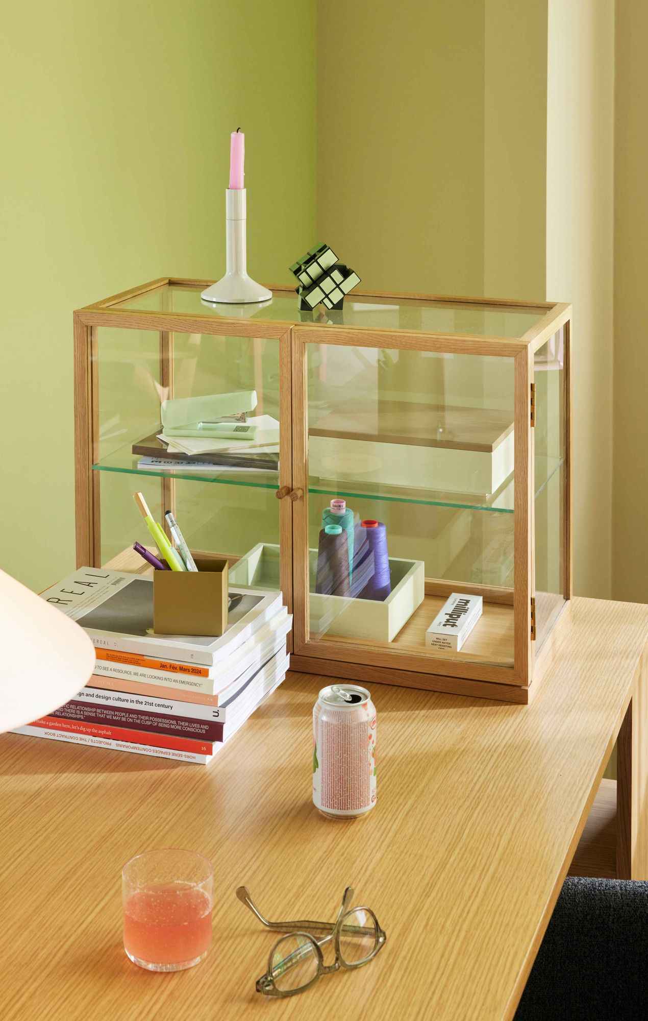 Hübsch Poetic Display Box Large Natural