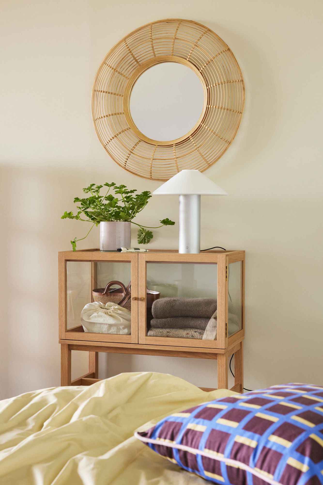 Hübsch Orbit Table Lamp Metallic silver