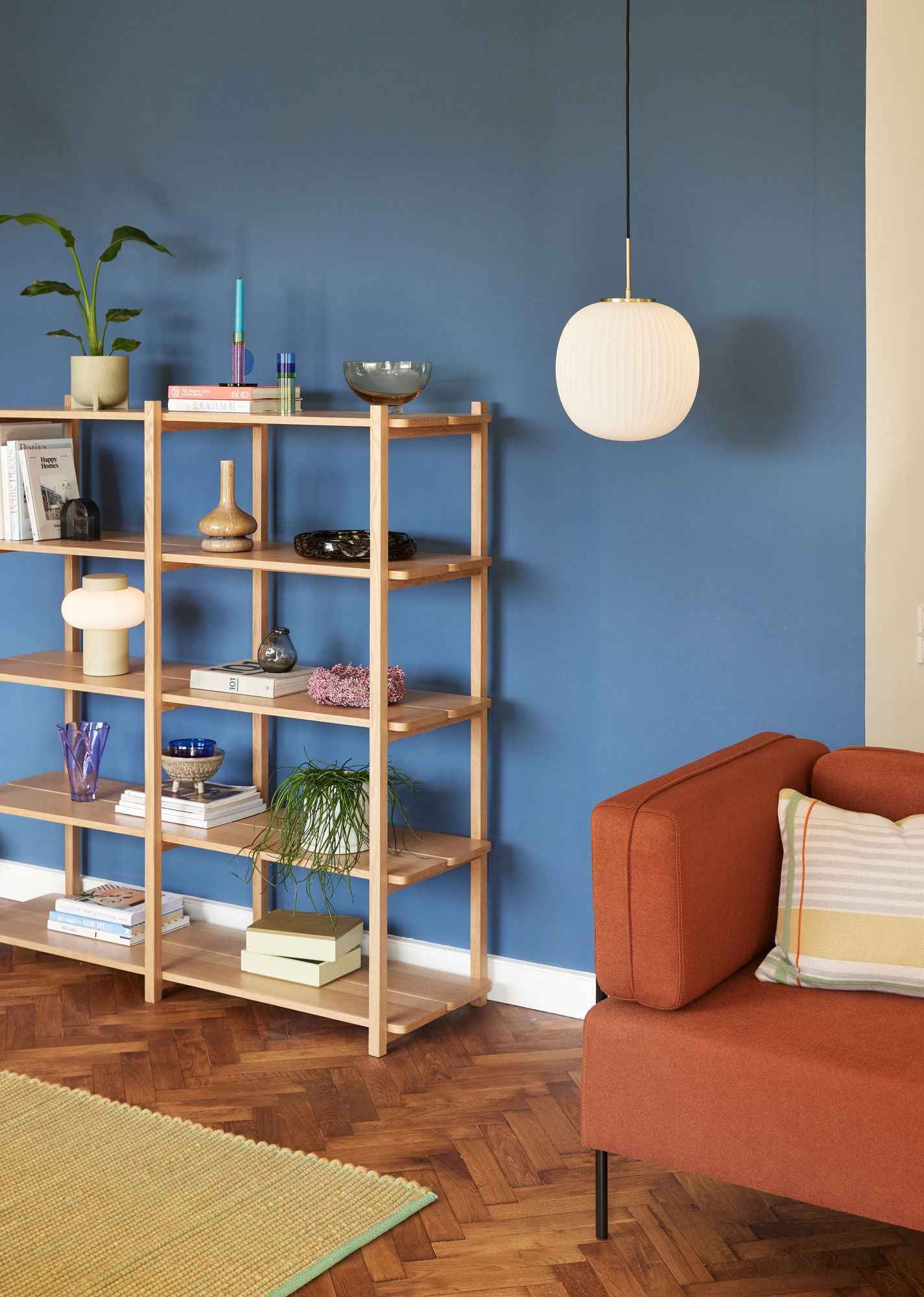 Hübsch Mason Shelf Double Large Natural