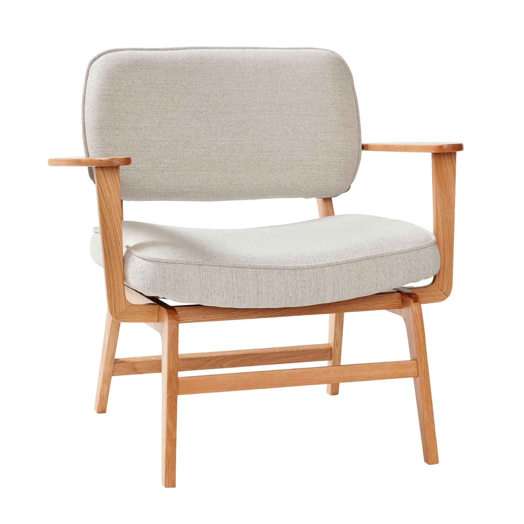 Haze Lounge Chair Grey/Natural - Bambuá
