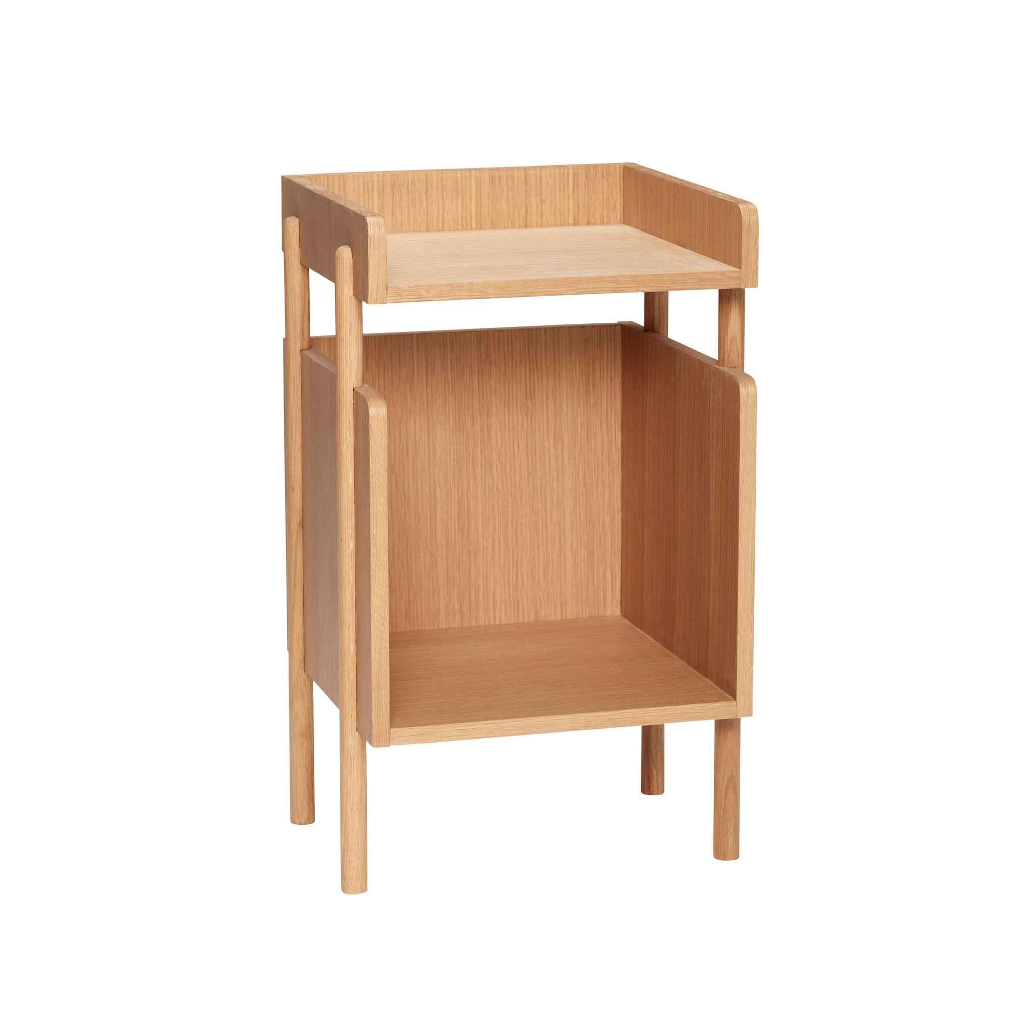 Hübsch Archive Bedside Table Natural