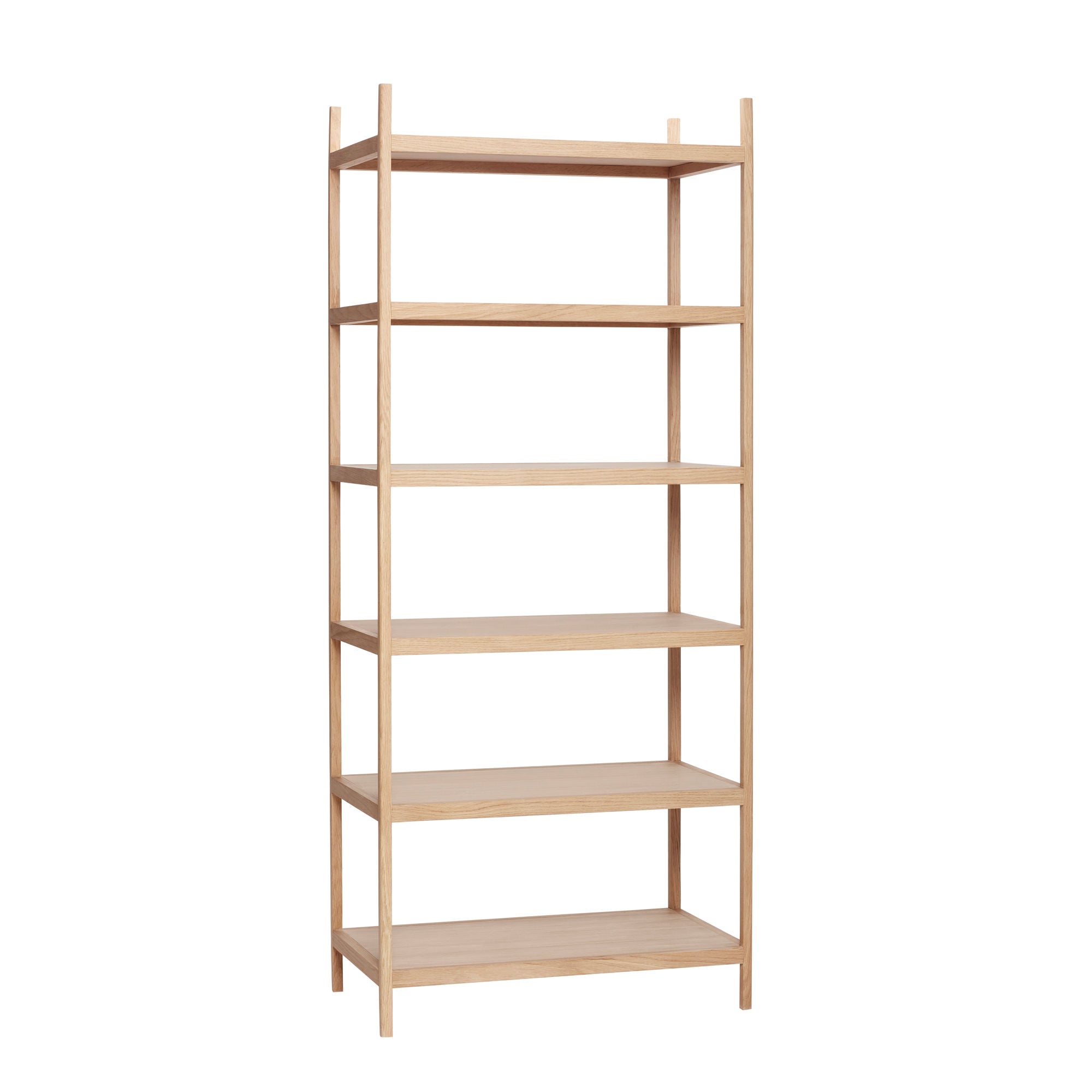 Library Shelf Unit Large Natural