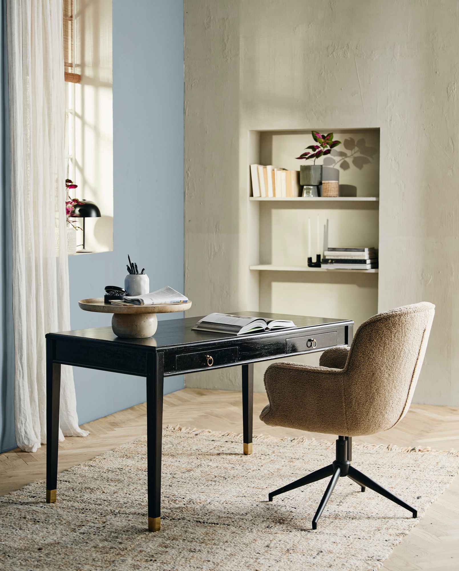 LEA office chair - beige - Bambuá