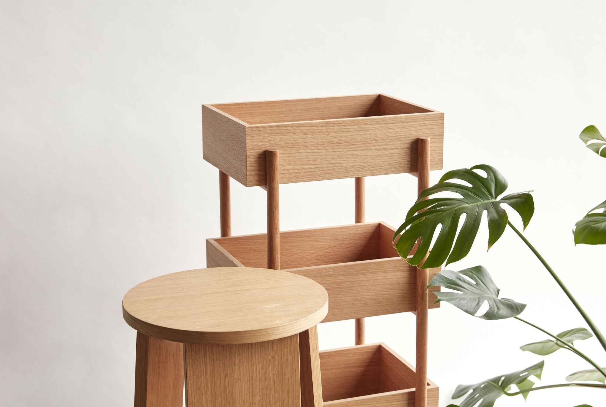 Stack Console Table Natural - Bambuá