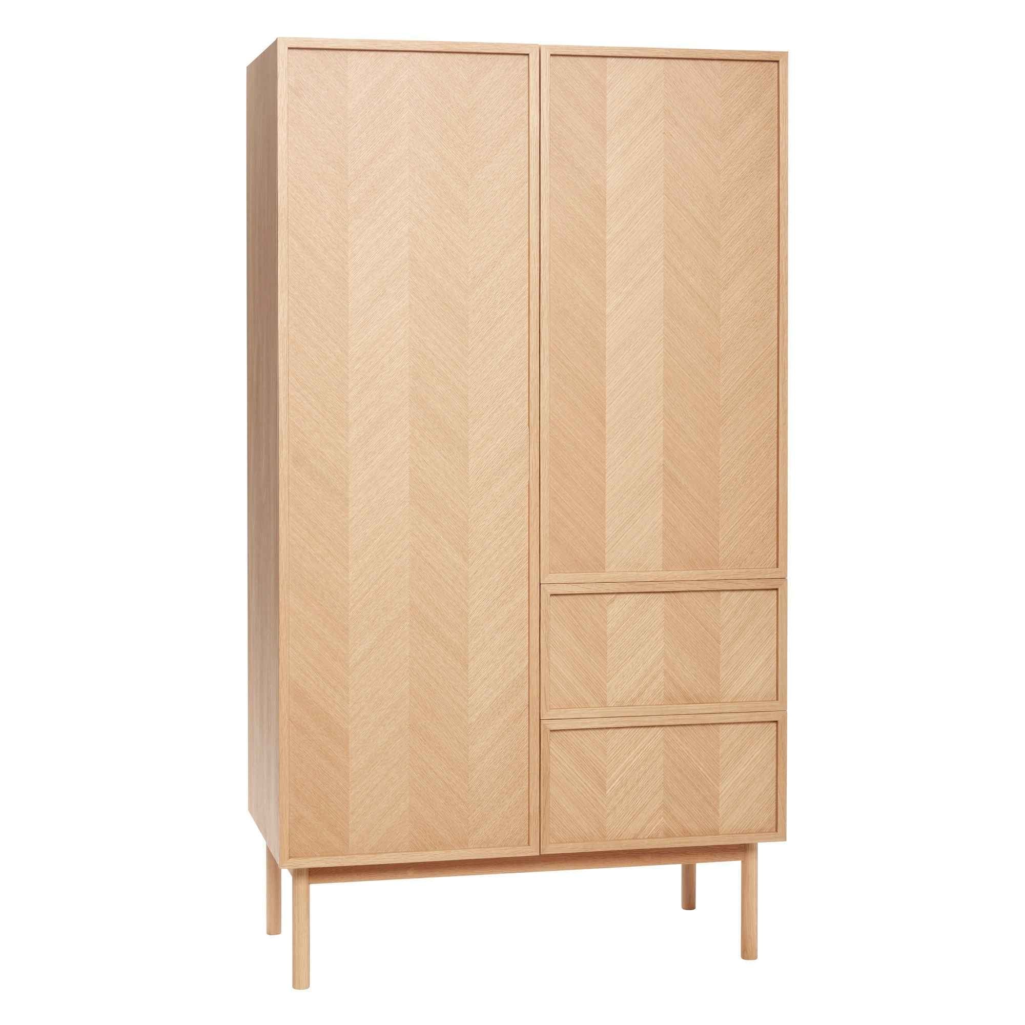 Herringbone Wardrobe Large Natural