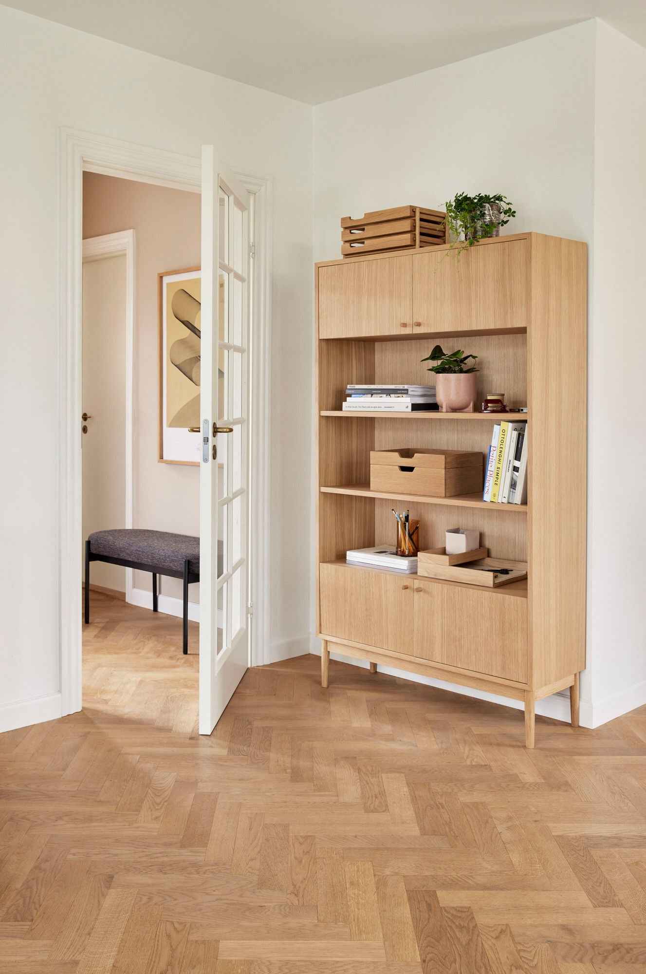 Hübsch Note Letter Tray Natural