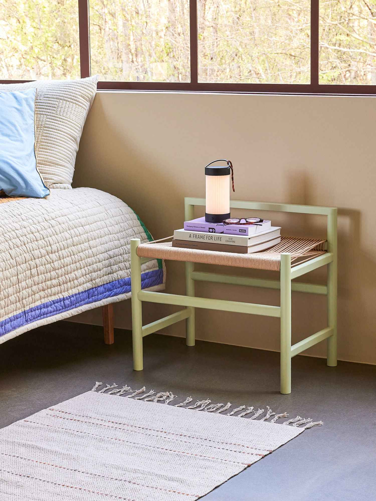 Hübsch Heritage Bench Small Light green