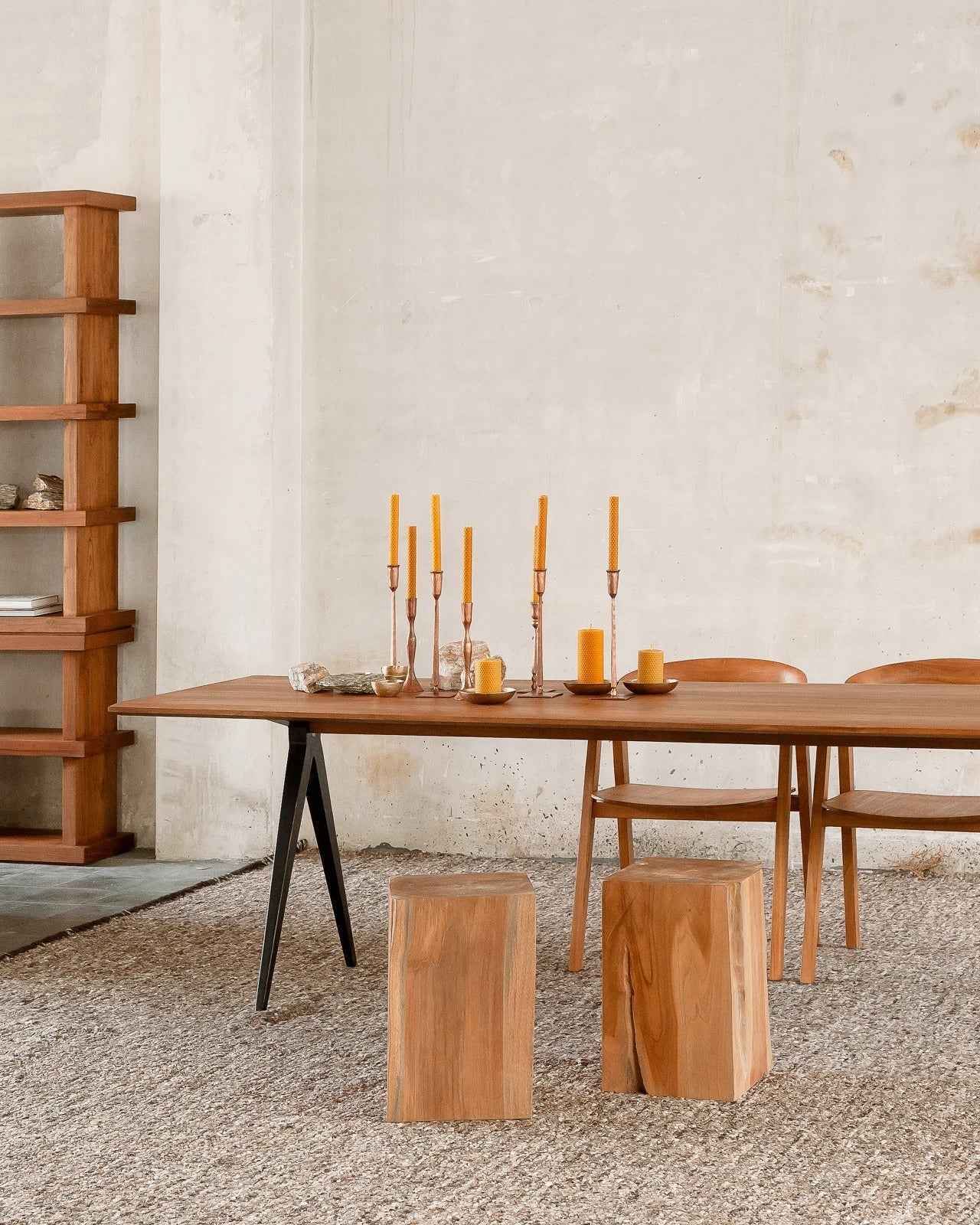 LIKU Dining table - 200 x 90 x 75cm - Bambuá