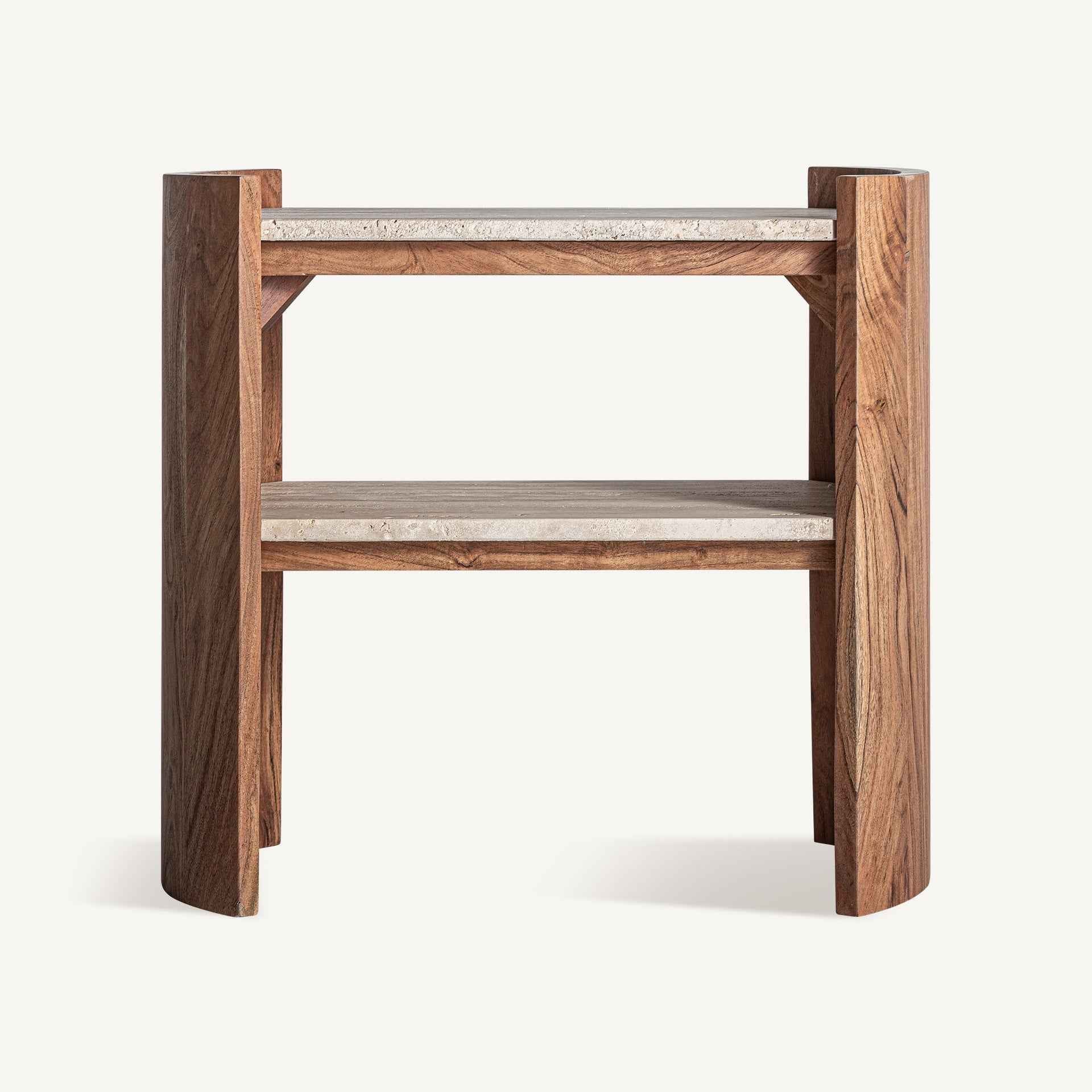 Tivoli Side Table - Two shelves - Bambuá