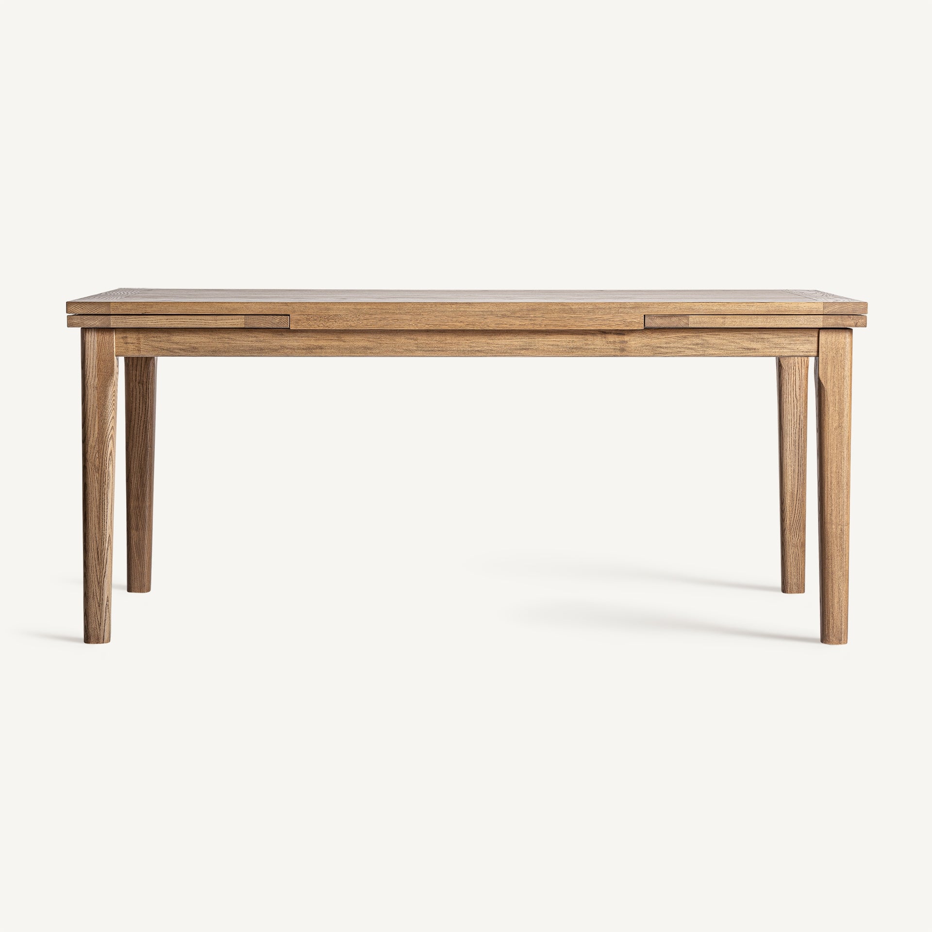 Heikant Extending Dining Table – Light Ash Wood Veneer - Bambuá
