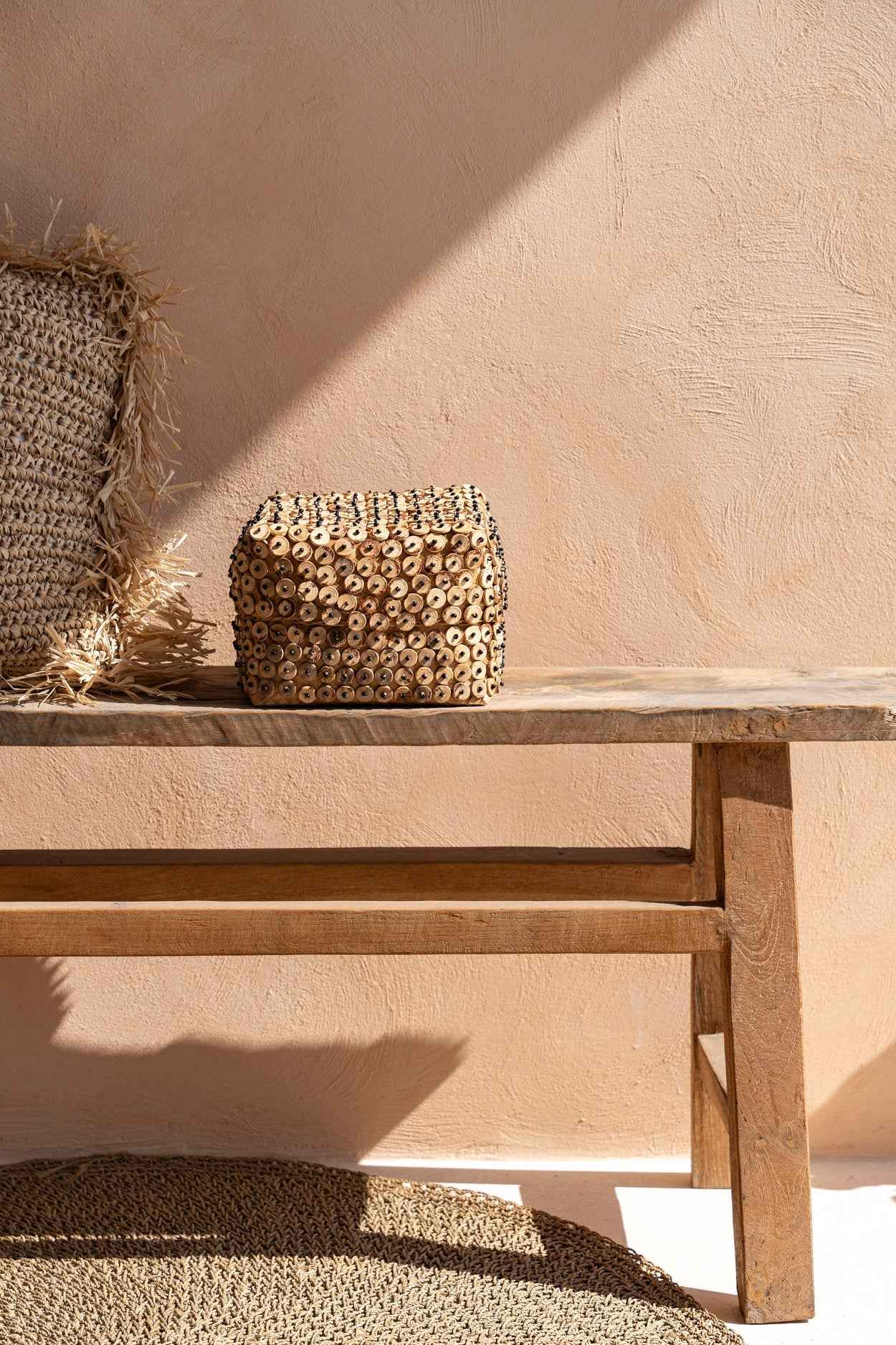 The Coconut Shell Basket - Natural - L - Bambuá