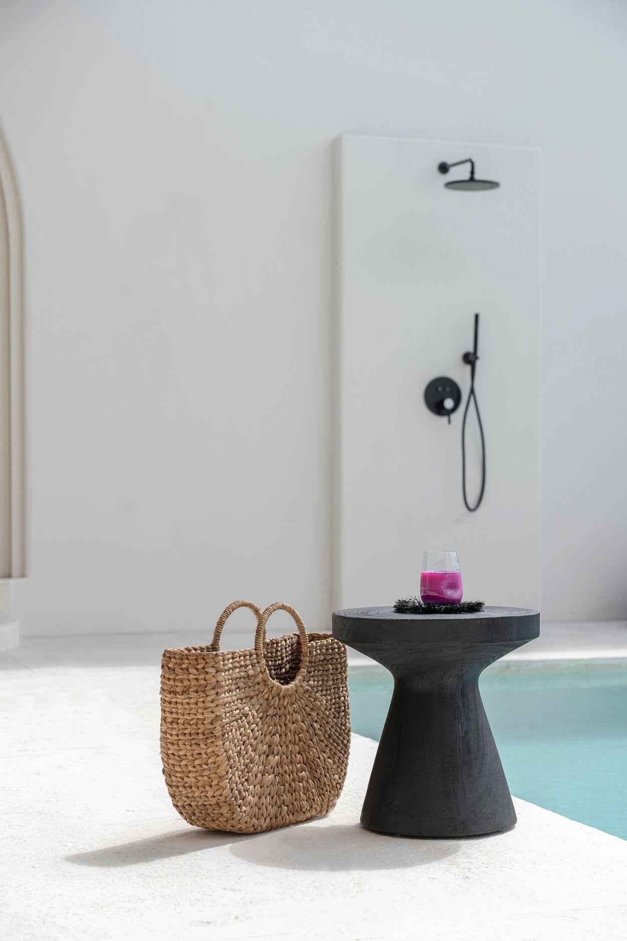 The Gravity Side Table - Black - Bambuá