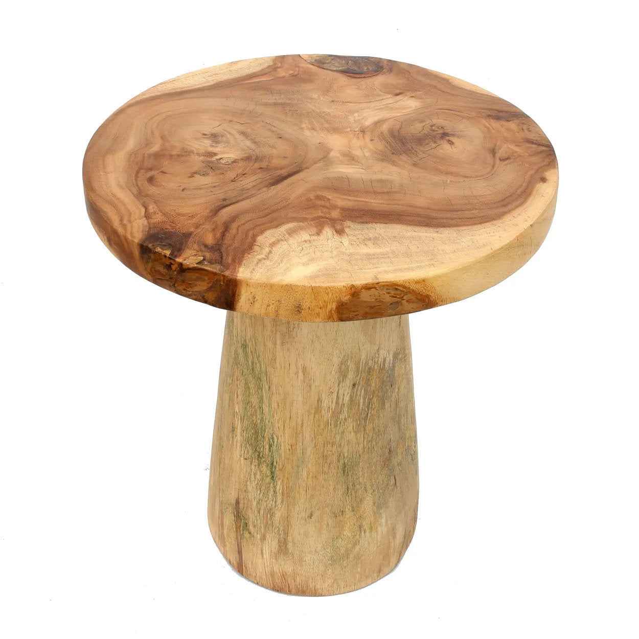 The Timber Conic Side Table - Natural - 50 - Bambuá