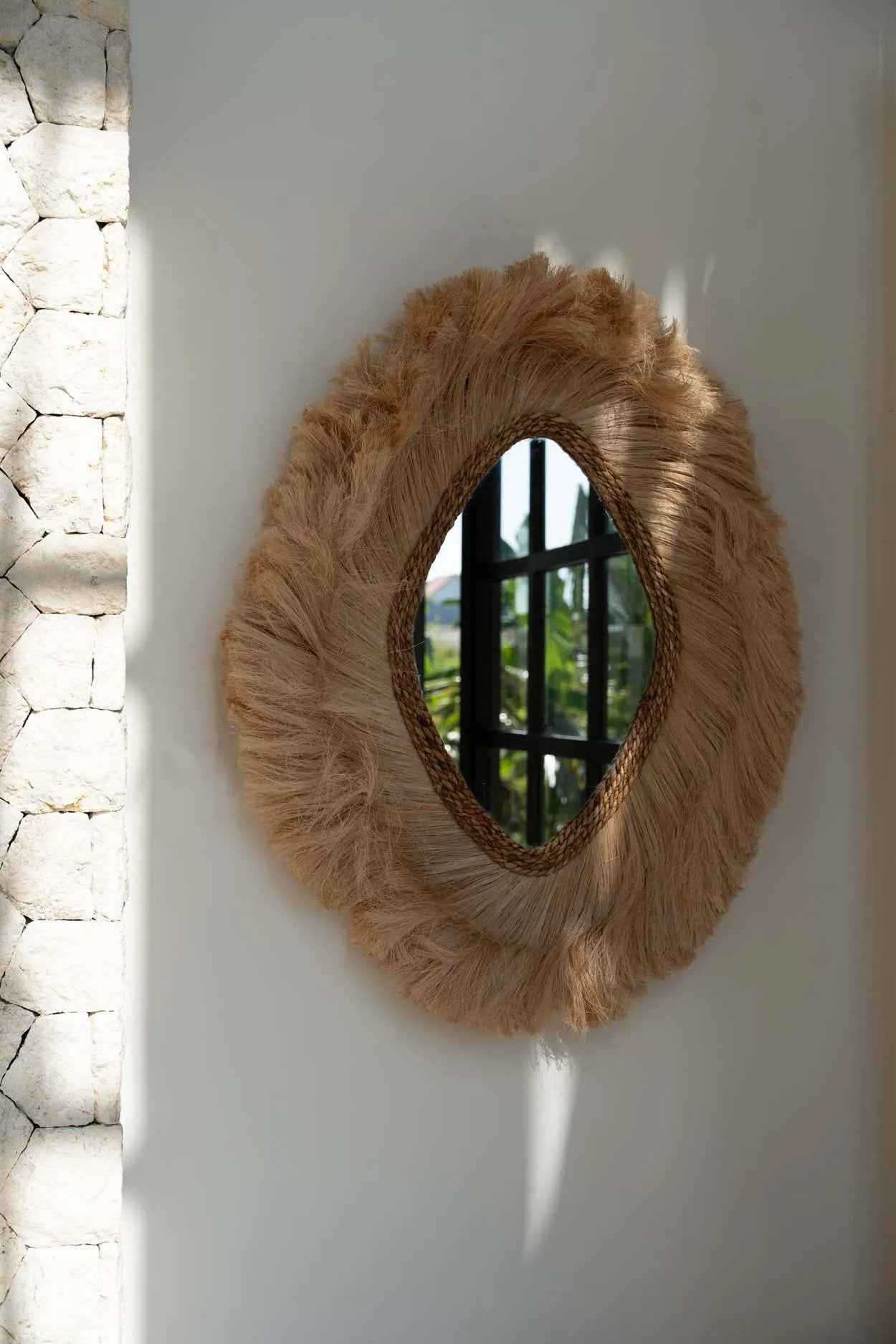 The La Duchessa Mirror - Natural - L - Bambuá