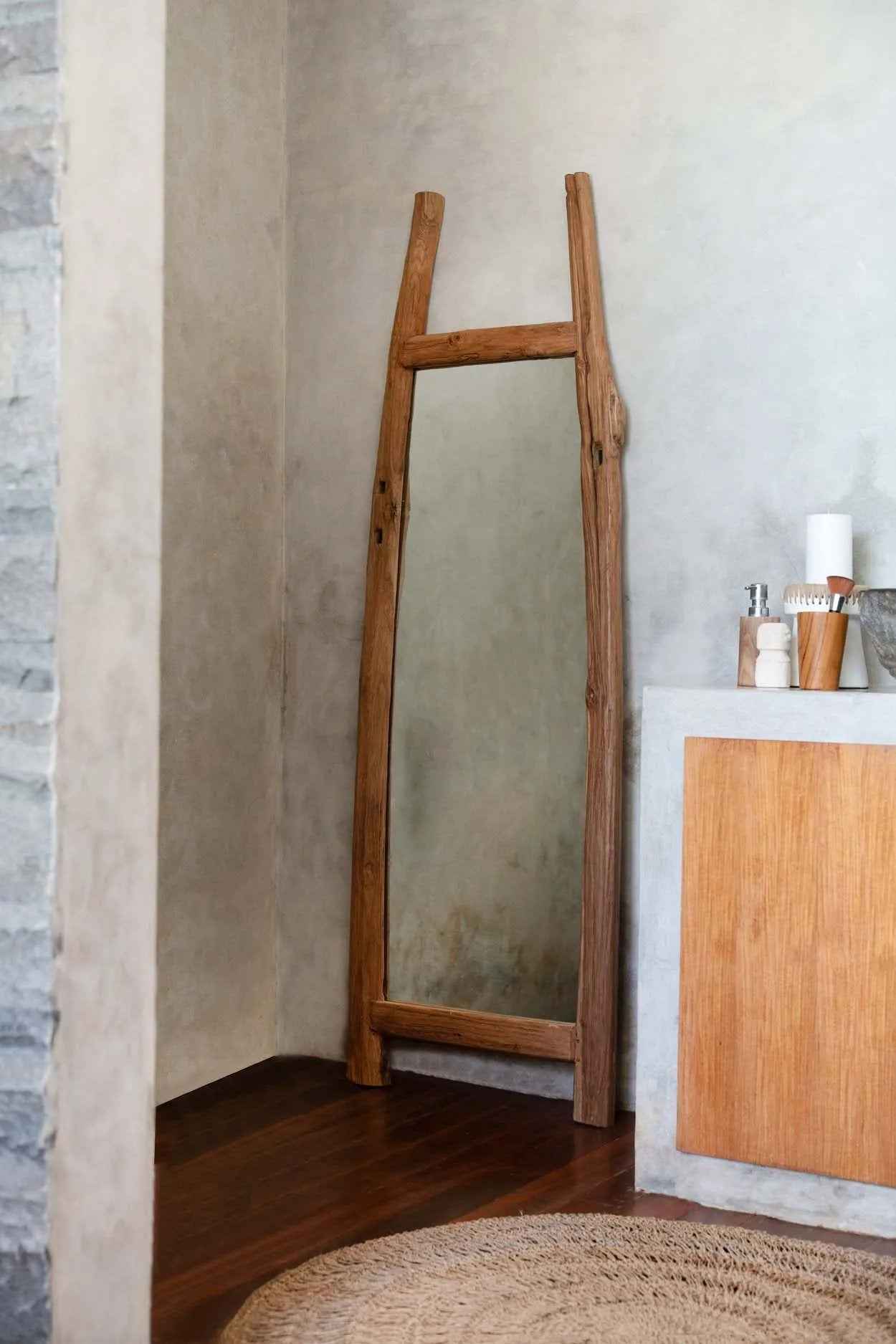 The Fabulook Dressing Room Mirror - Natural - Bambuá