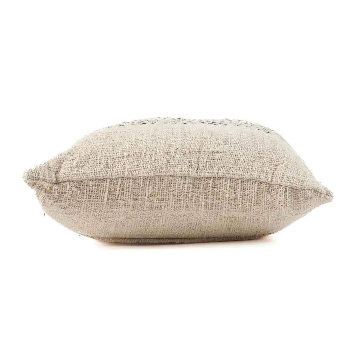 The Misty Cushion Cover - Natural Black